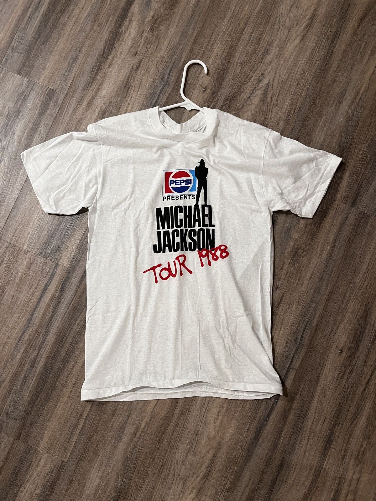 Vintage OG Michael Jackson 1988 tour t shirt