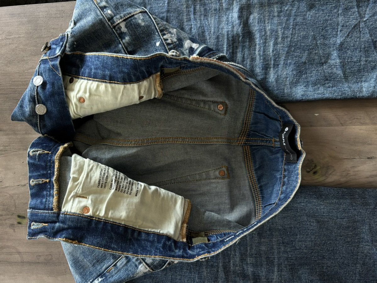 Purple Brand Purple Brand Distressed Slim Fit Jeans – Blue Size US 34 / EU 50 - 5 Thumbnail