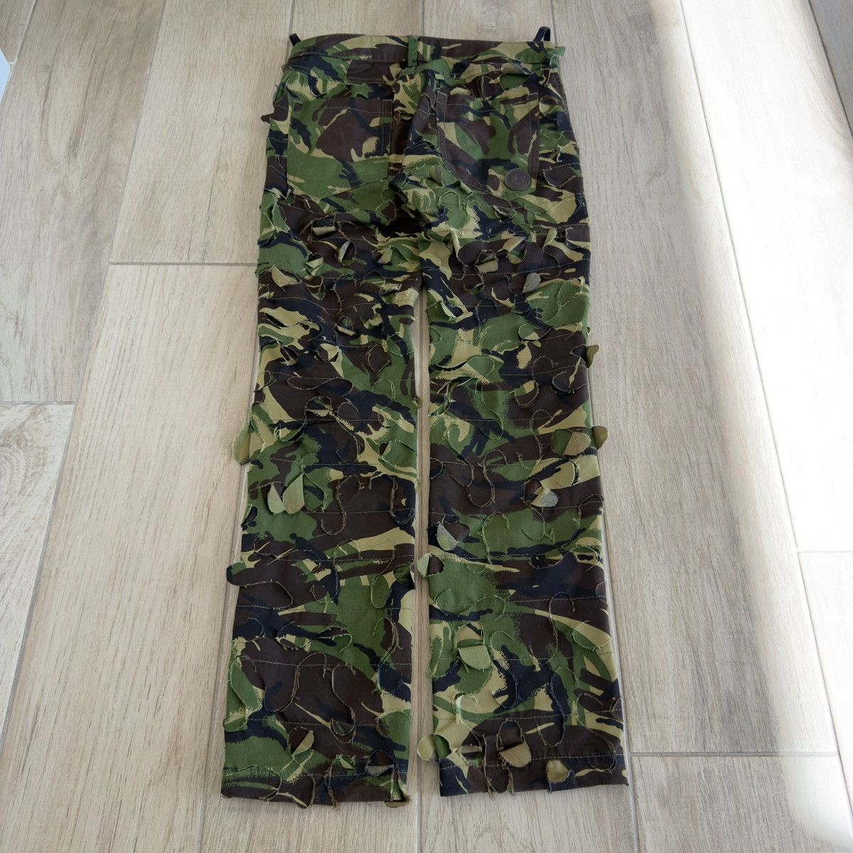 Griffin Blade Cut Distressed British Camo Pants Size US 30 / EU 46 - 1 Thumbnail