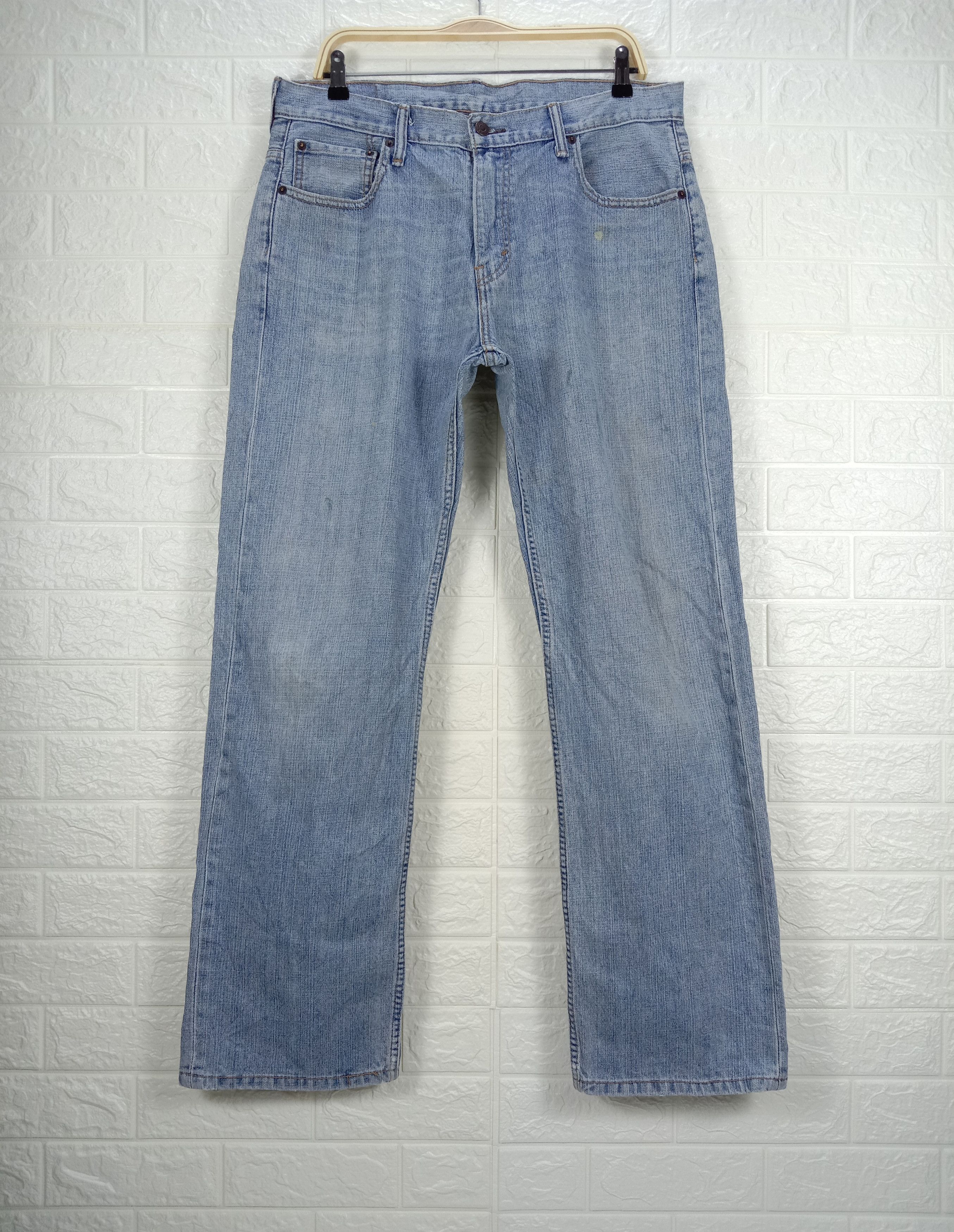 Levi's Vintage Levi's 569 Jeans Light Wash Loose Straight Denim Size US 33 - 1 Thumbnail