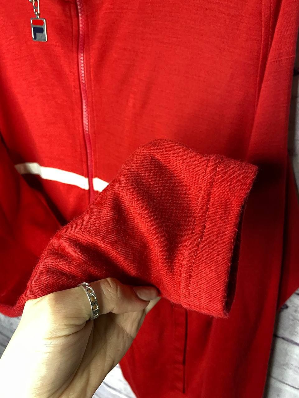 Fila MENS Vintage Fila blouse with a zipper Size US M / EU 48-50 / 2 - 5 Thumbnail