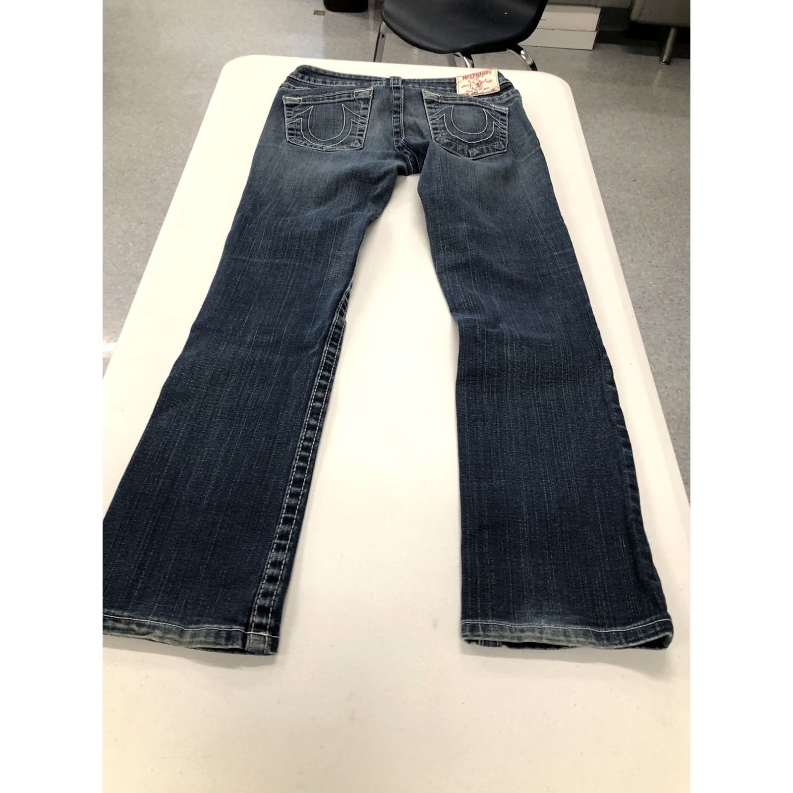 True Religion True Religion Jeans Johnny RN# 112790 CA# 30427 Size 30x29 Stretch Womens Jeans Fashion Blue 5-Pocket Regular Fit World Tour Jeans Size 27" / US 4 / IT 40 - 3 Thumbnail