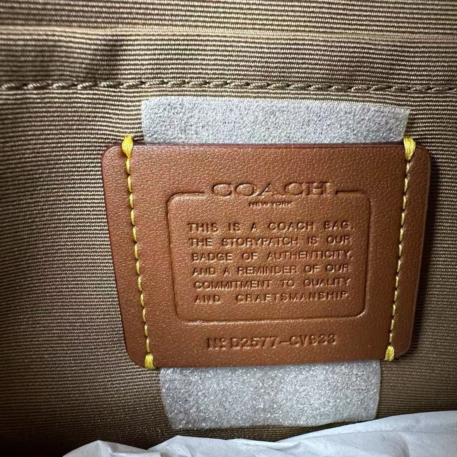Coach Coach Teri Shoulder Crossbody Bag Signature Canvas/Tan/Brown Size ONE SIZE - 7 Thumbnail
