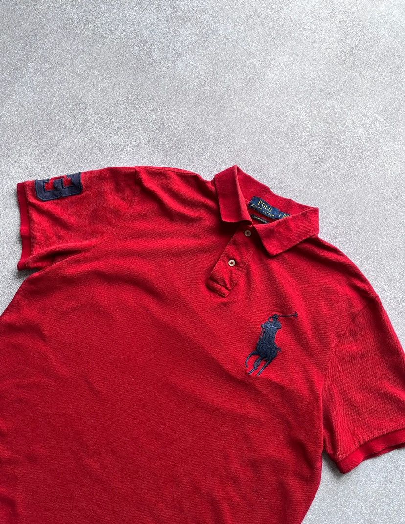 Polo Ralph Lauren × Vintage Vintage Polo Ralph Lauren Red Chief Keef Style Shirt L Size US L / EU 52-54 / 3 - 2 Thumbnail