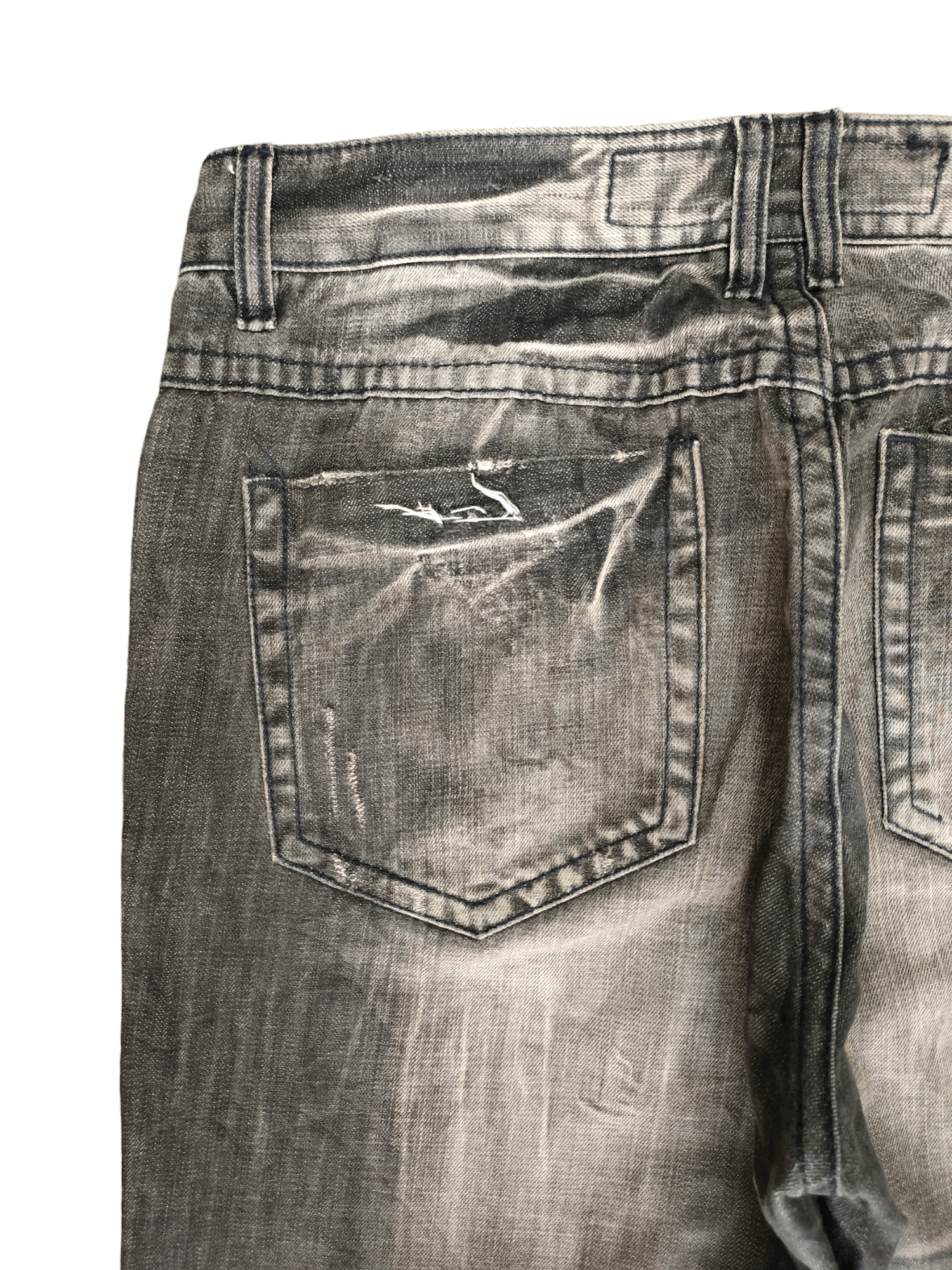 Hysteric Glamour Wide Leg Jeans Interflow Clawmark Denim Jeans Size US 32 / EU 48 - 14 Thumbnail