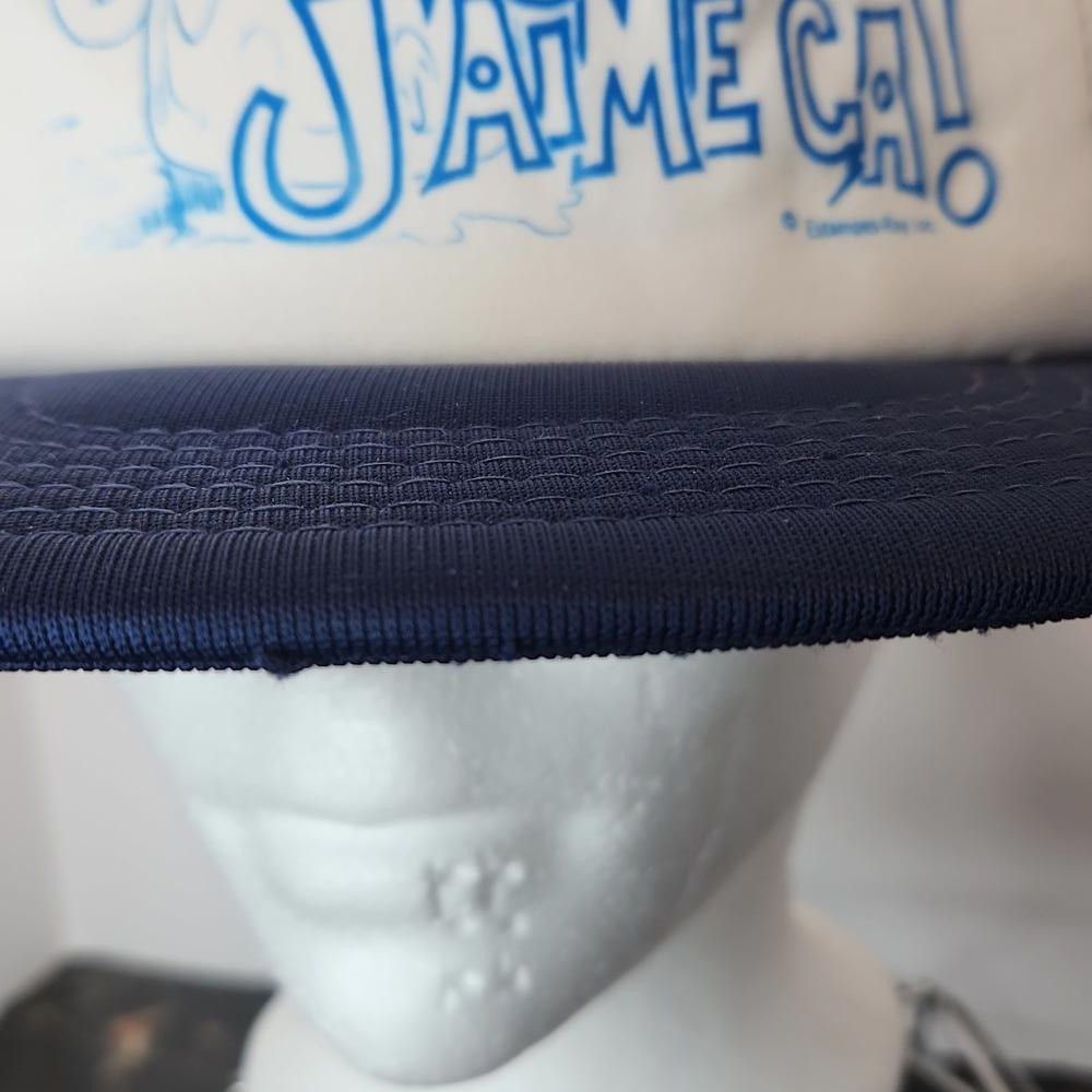 Other Vintage Blue White Trucker SnapBack Cap Size ONE SIZE - 2 Thumbnail