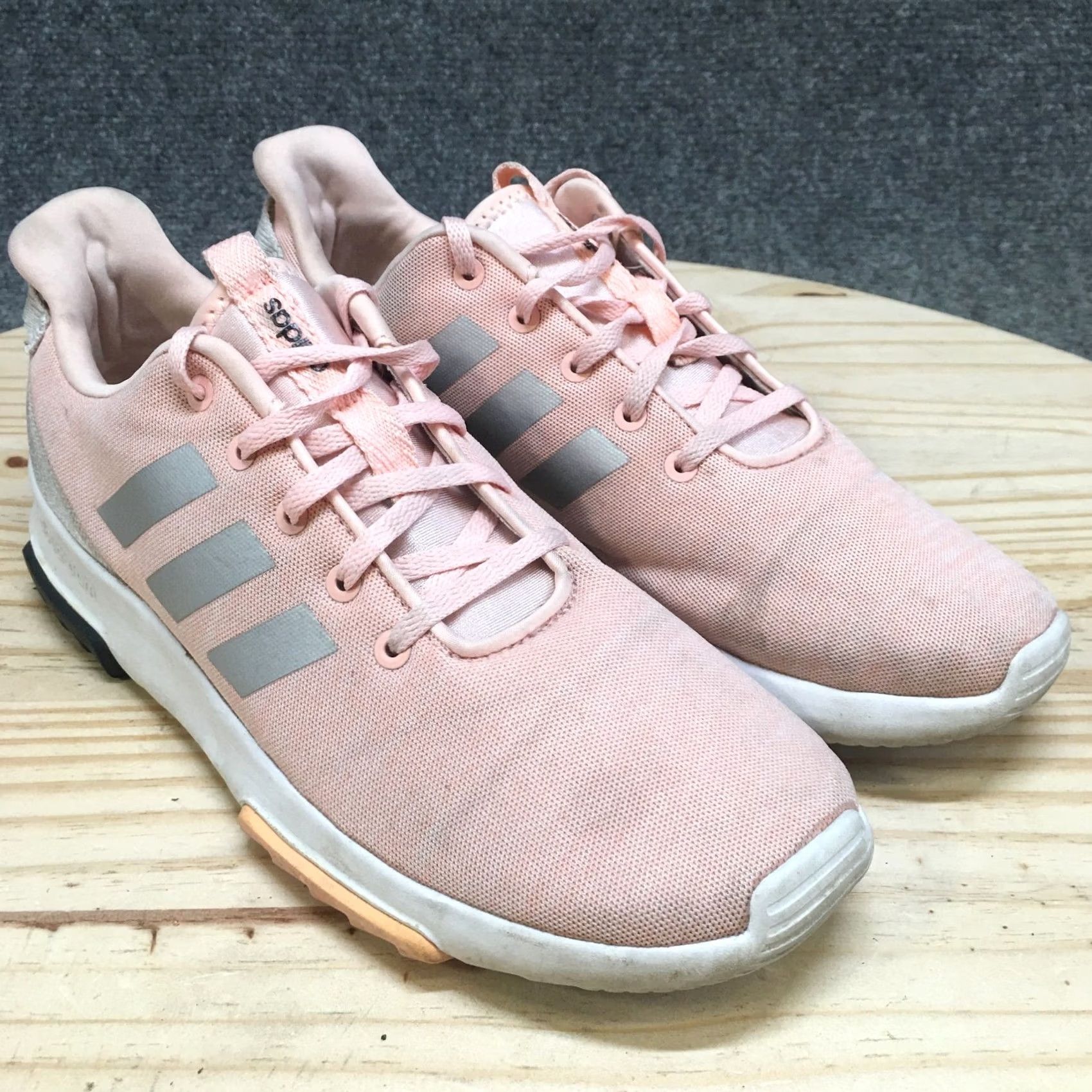 Adidas Adidas Cloudfoam QT Racer Womens Shoes Sneakers 7 Pink Silver Running Athletic Shoe Sports Casual Sneakers Ladies Size US 7 / IT 37 - 7 Thumbnail