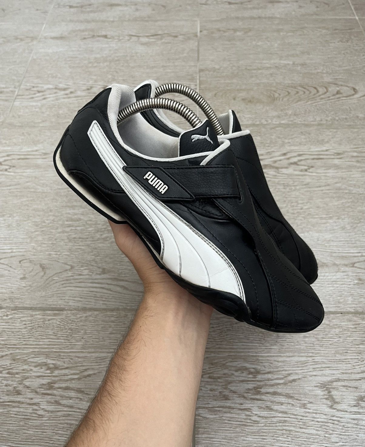 Puma VINTAGE PUMA SLIP-ON MIHARA YASUHIRO STYLE LEATHER SNEAKERS Size US 8 / EU 41 - 1 Thumbnail