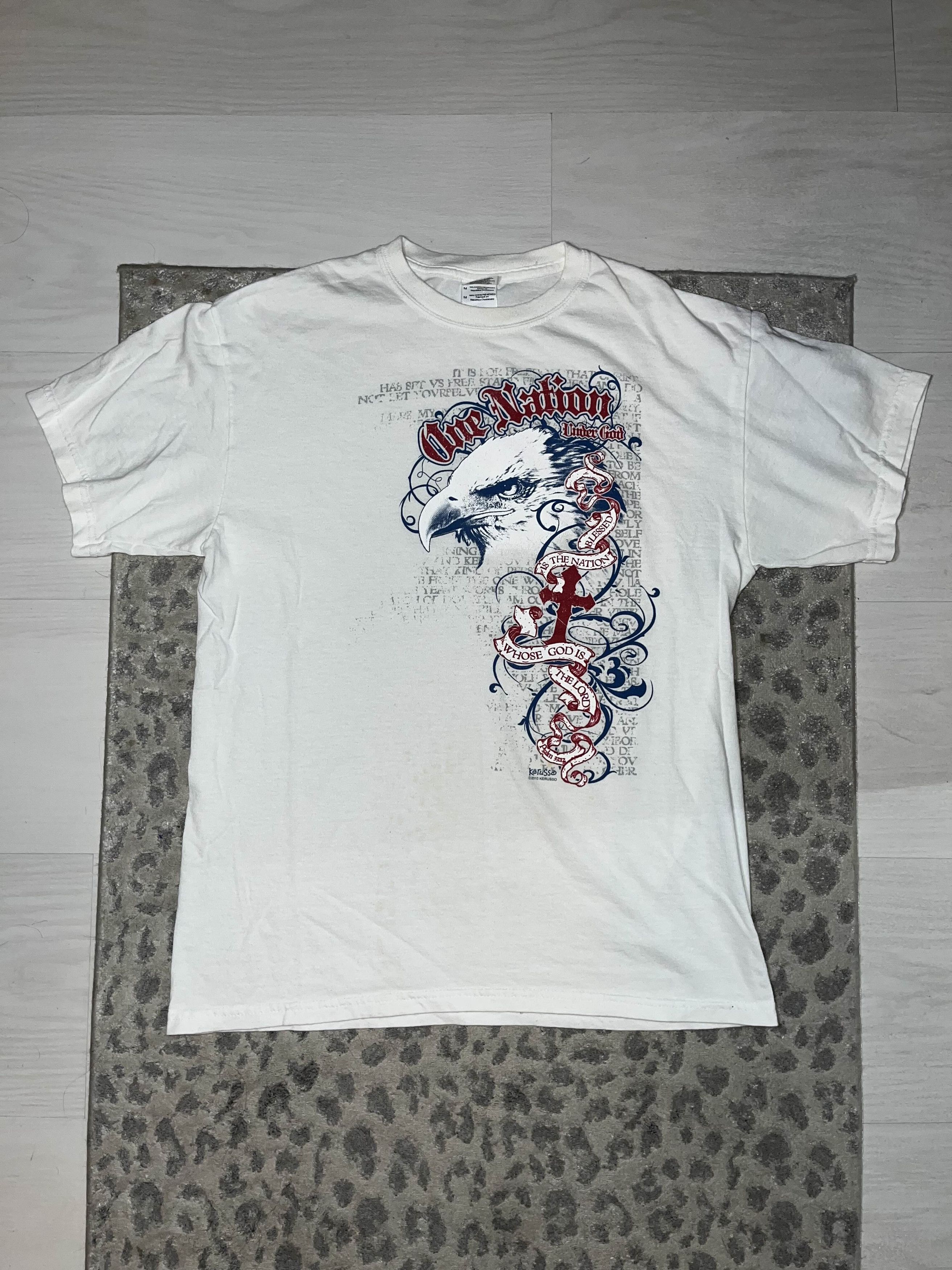 Other Y2K Kerusso One Nation Under God Shirt Size US M / EU 48-50 / 2 - 1 Thumbnail