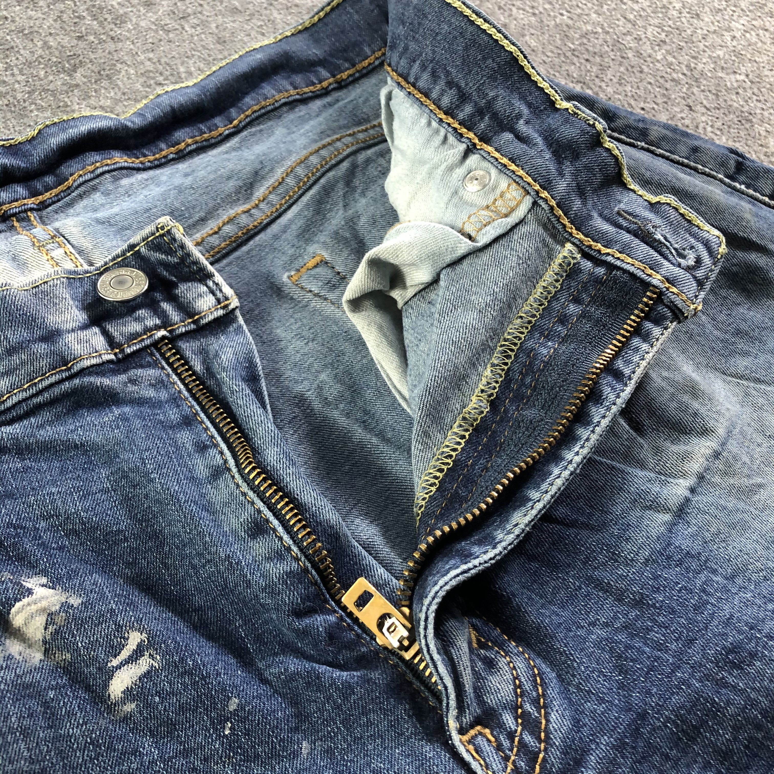 Levi's Vintage Blue Wash Levis 514 Jeans-J4229 Size US 34 / EU 50 - 9 Thumbnail