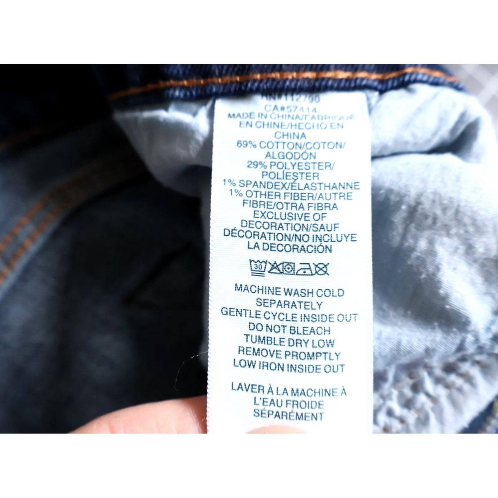 True Religion VINTAGE True Religion Jeans Mens 36 x 32 Blue Ricky Relaxed Straight Leg Cotton Blend Denim Hook Fly Size US 36 / EU 52 - 5 Thumbnail