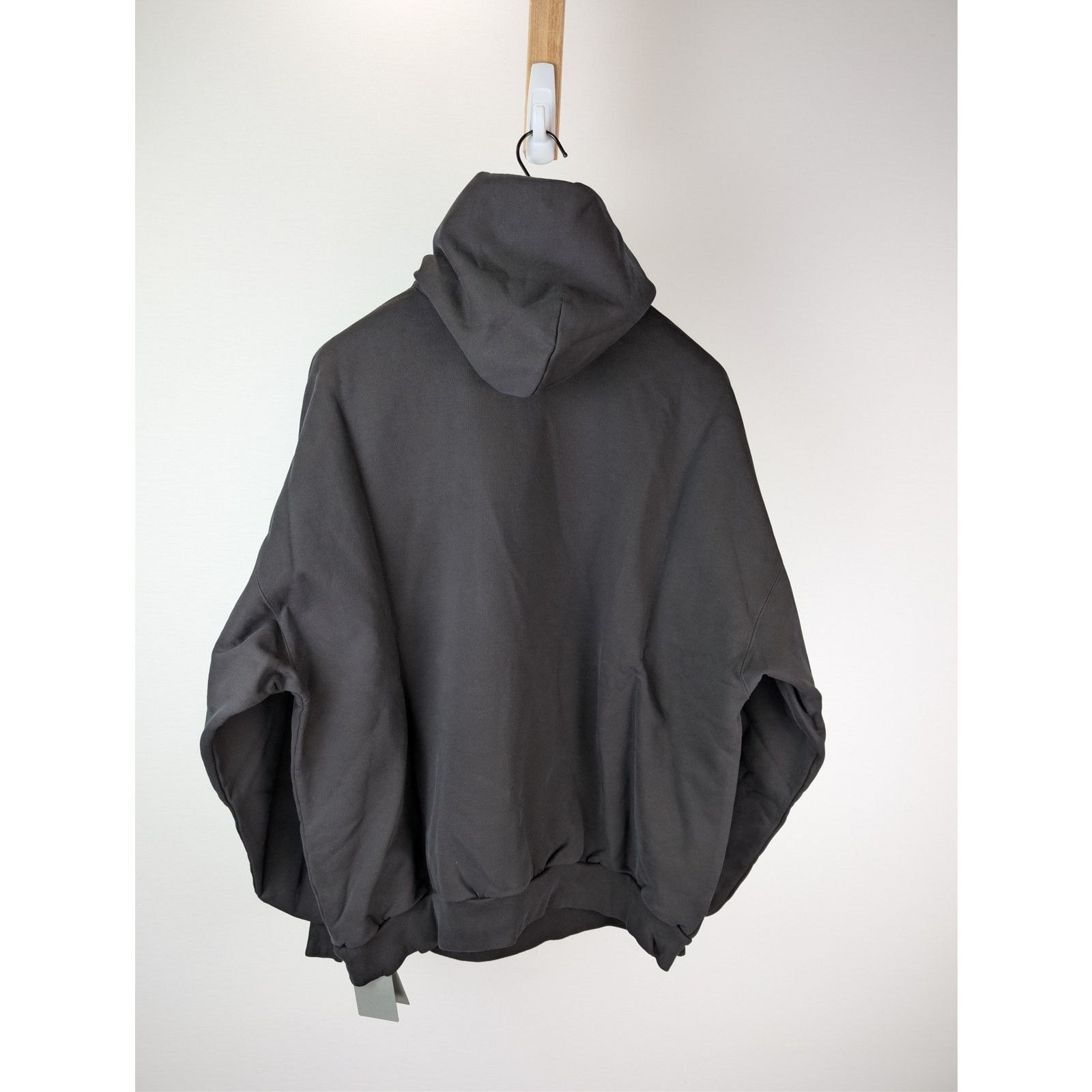 Balenciaga o1rshd1 Beverly Hills Oversized Hoodie in Black Size US M / EU 48-50 / 2 - 15 Thumbnail