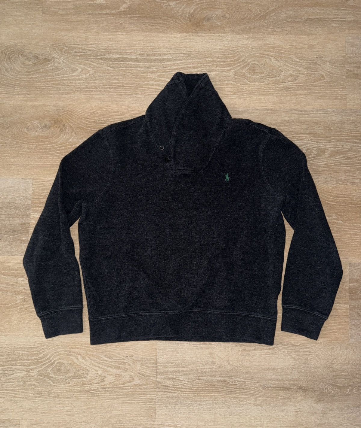 Polo Ralph Lauren Polo Ralph Lauren Shawl-Collar Pullover Sweater Size US XL / EU 56 / 4 - 1 Thumbnail