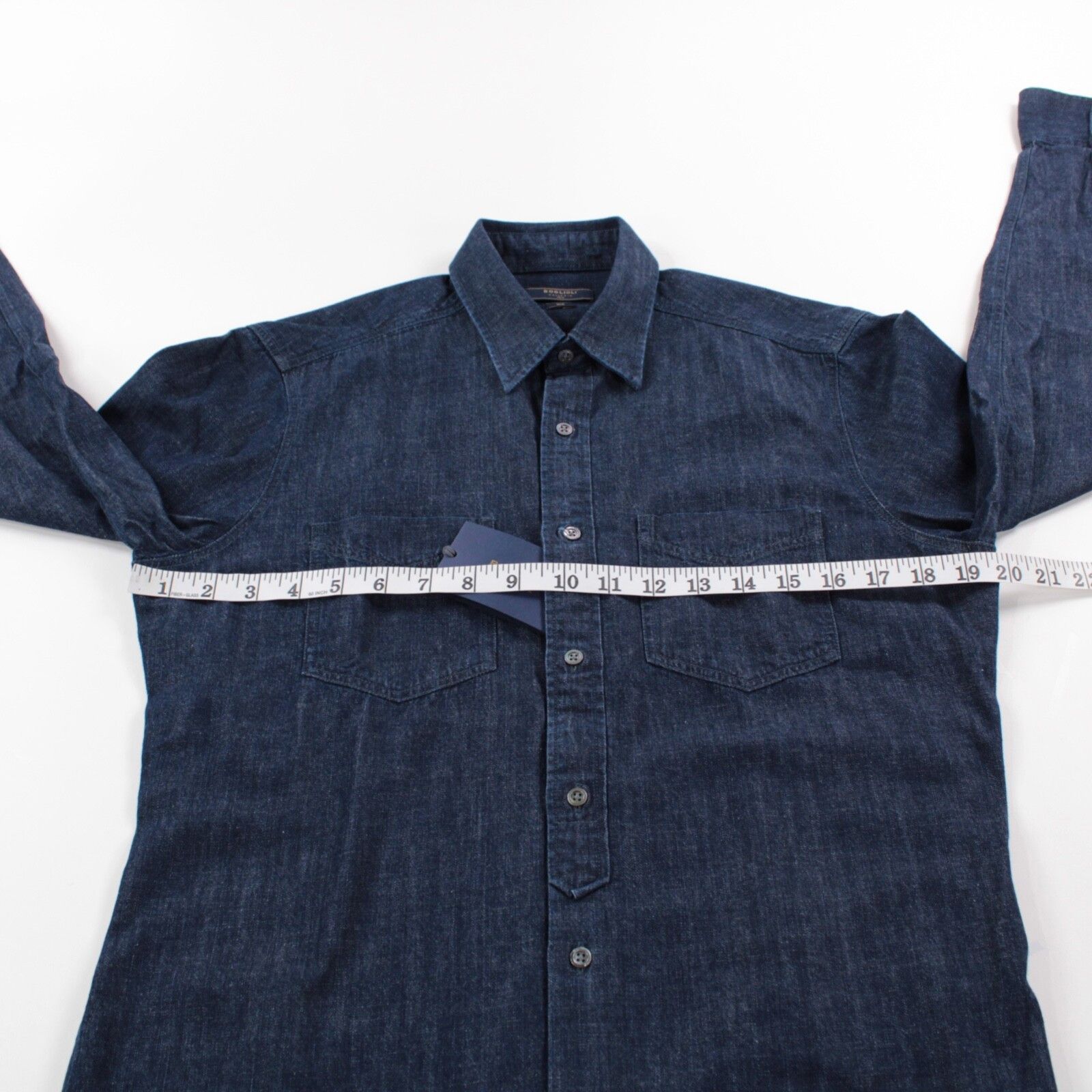 Boglioli Boglioli New with tags Shirt Size S US In Blue Size US S / EU 44-46 / 1 - 7 Thumbnail
