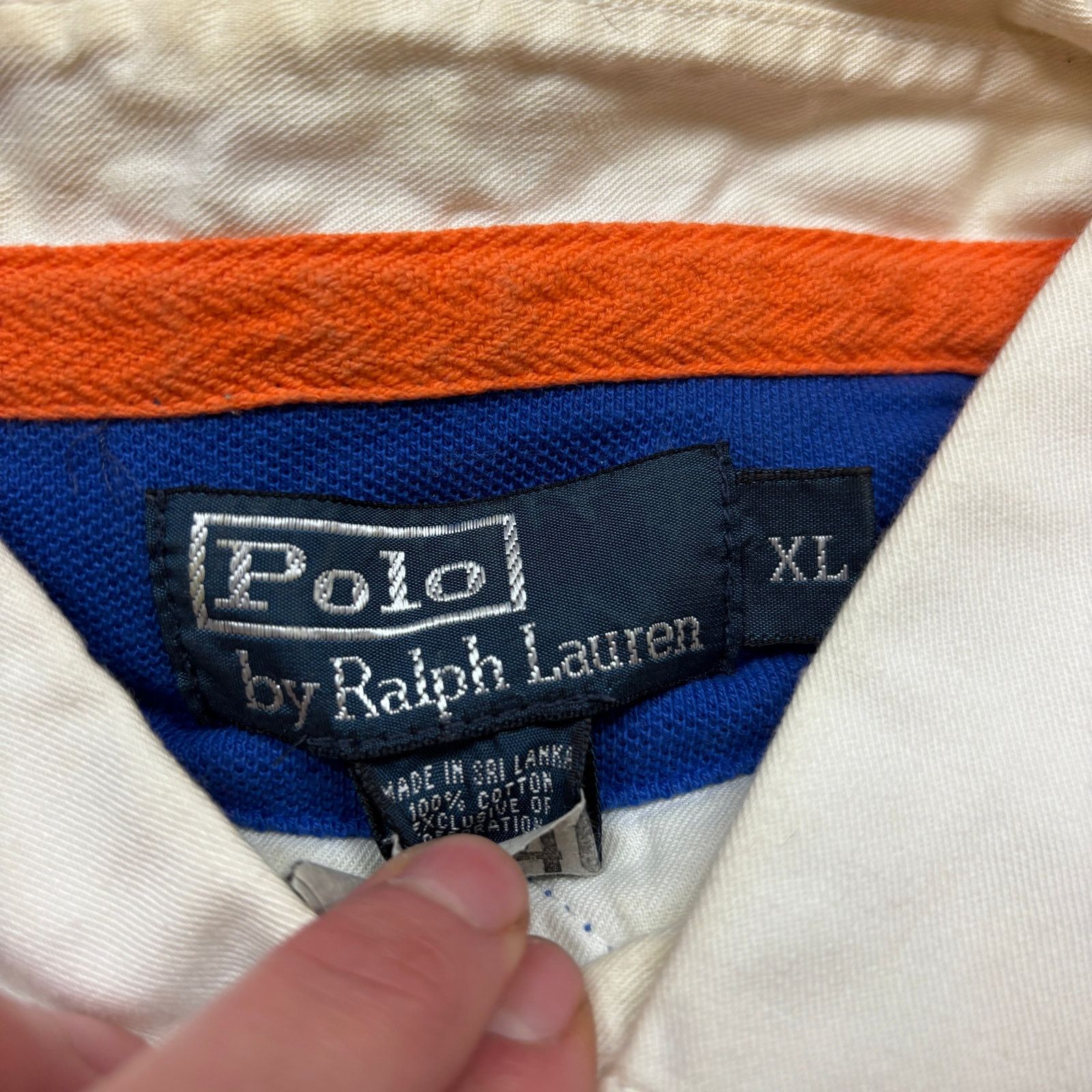 Polo Ralph Lauren VTG Polo Ralph Lauren Striped Polo Shirt Men's XL Old Money Size US XL / EU 56 / 4 - 4 Thumbnail