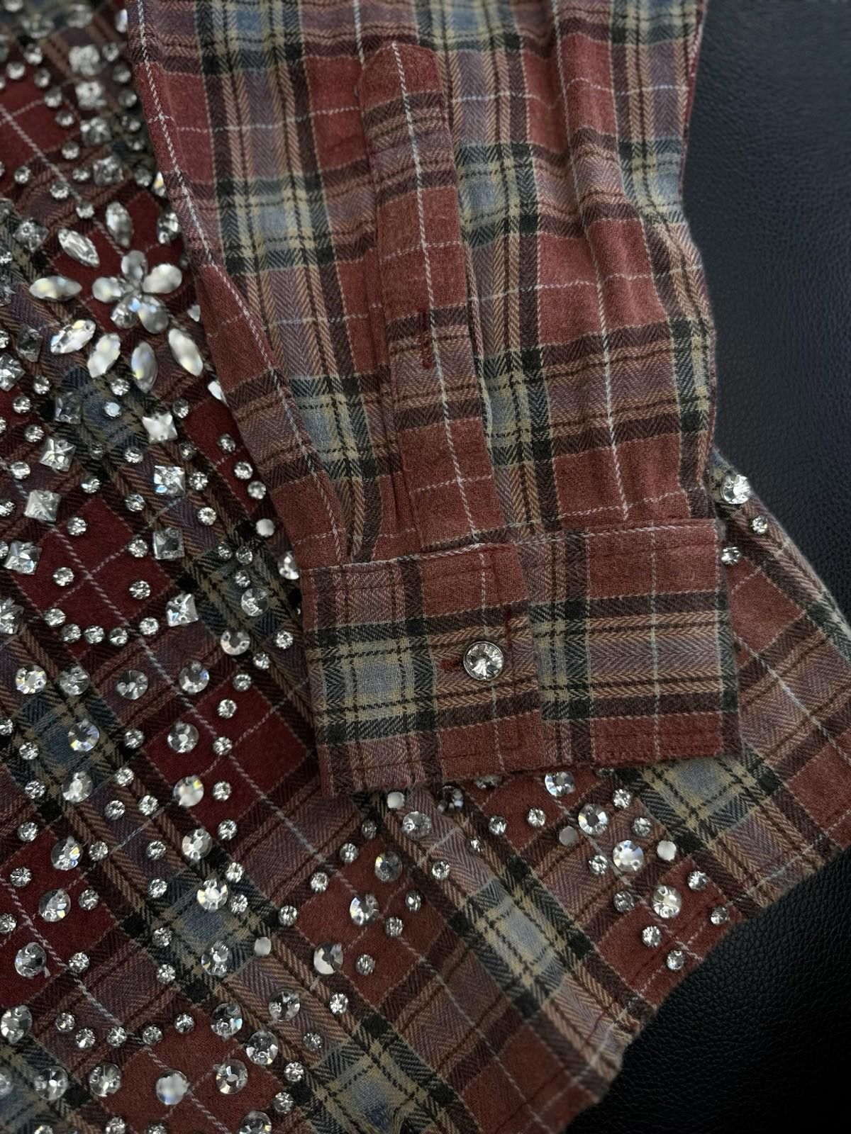 Vale Vale Forever Valley Dreams Full Crystal Stone Flannel (M) Size US M / EU 48-50 / 2 - 5 Thumbnail