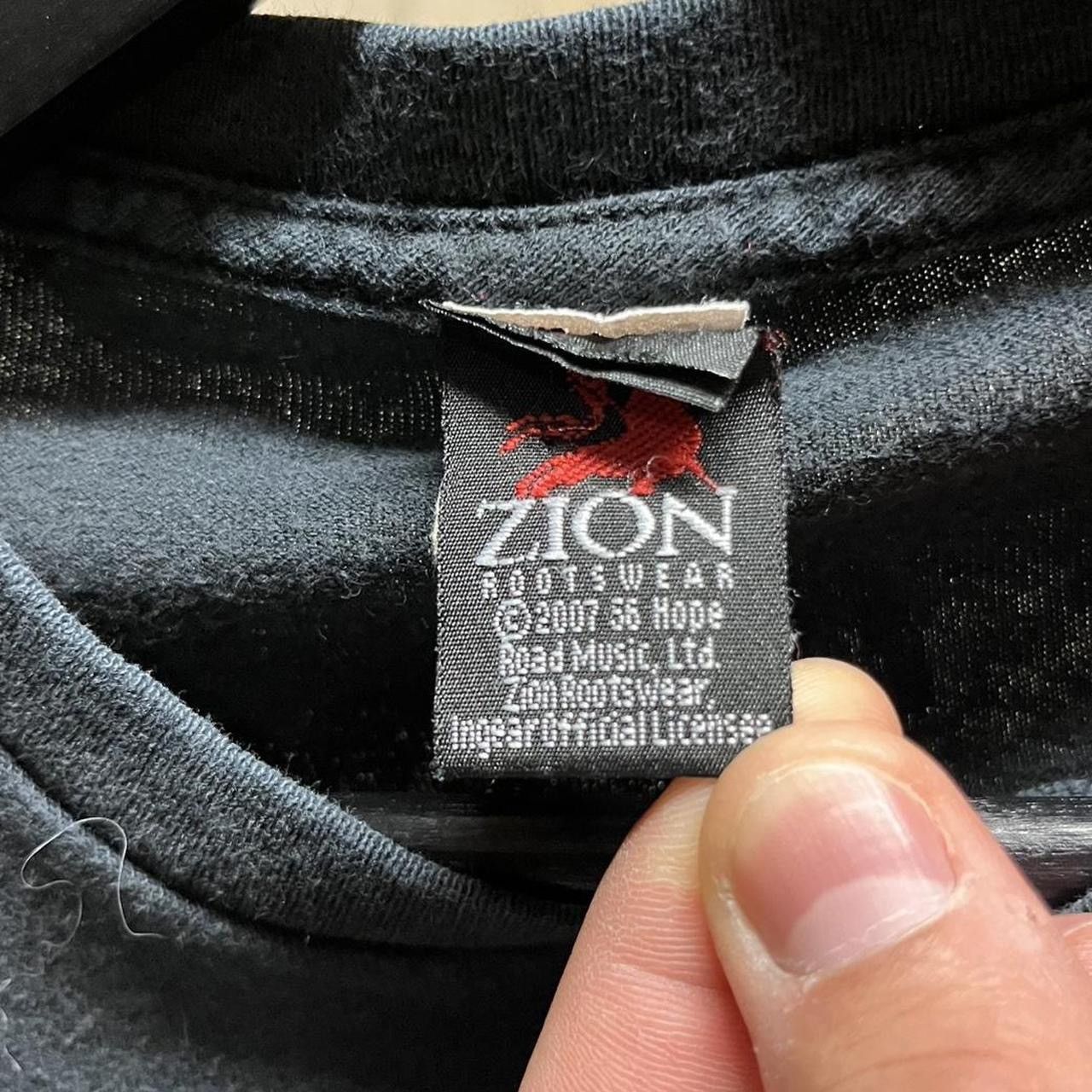 Zion Rootswear Bob Marley 2007 Zion Rootswear “Legend” tee Size US S / EU 44-46 / 1 - 6 Thumbnail