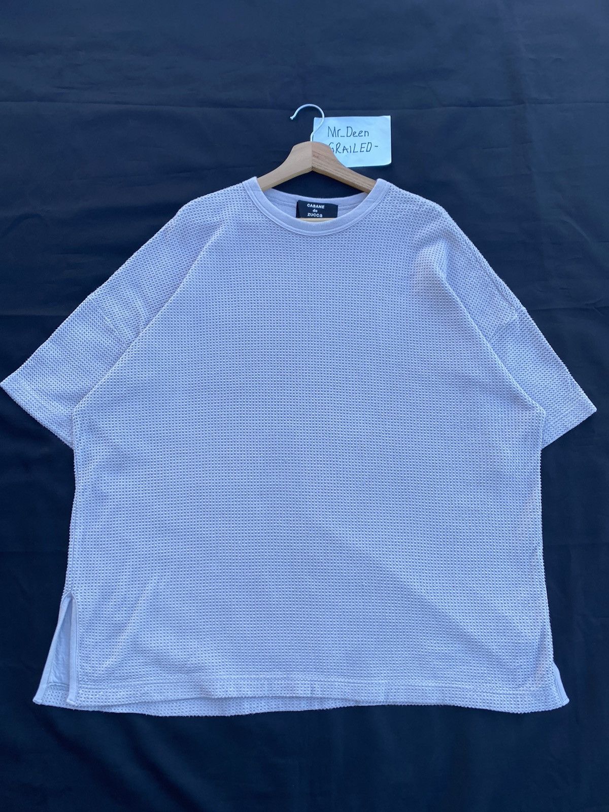 CABANE de ZUCCa Rare Cabane de Zucca by Issey Miyake Waffle Tshirt Size US XXL / EU 58 / 5 - 2 Thumbnail