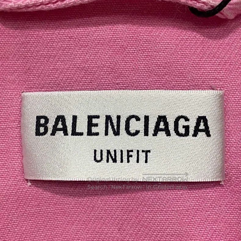 Balenciaga Balenciaga Pink Washed Denim Jacket Size US M / EU 48-50 / 2 - 5 Thumbnail