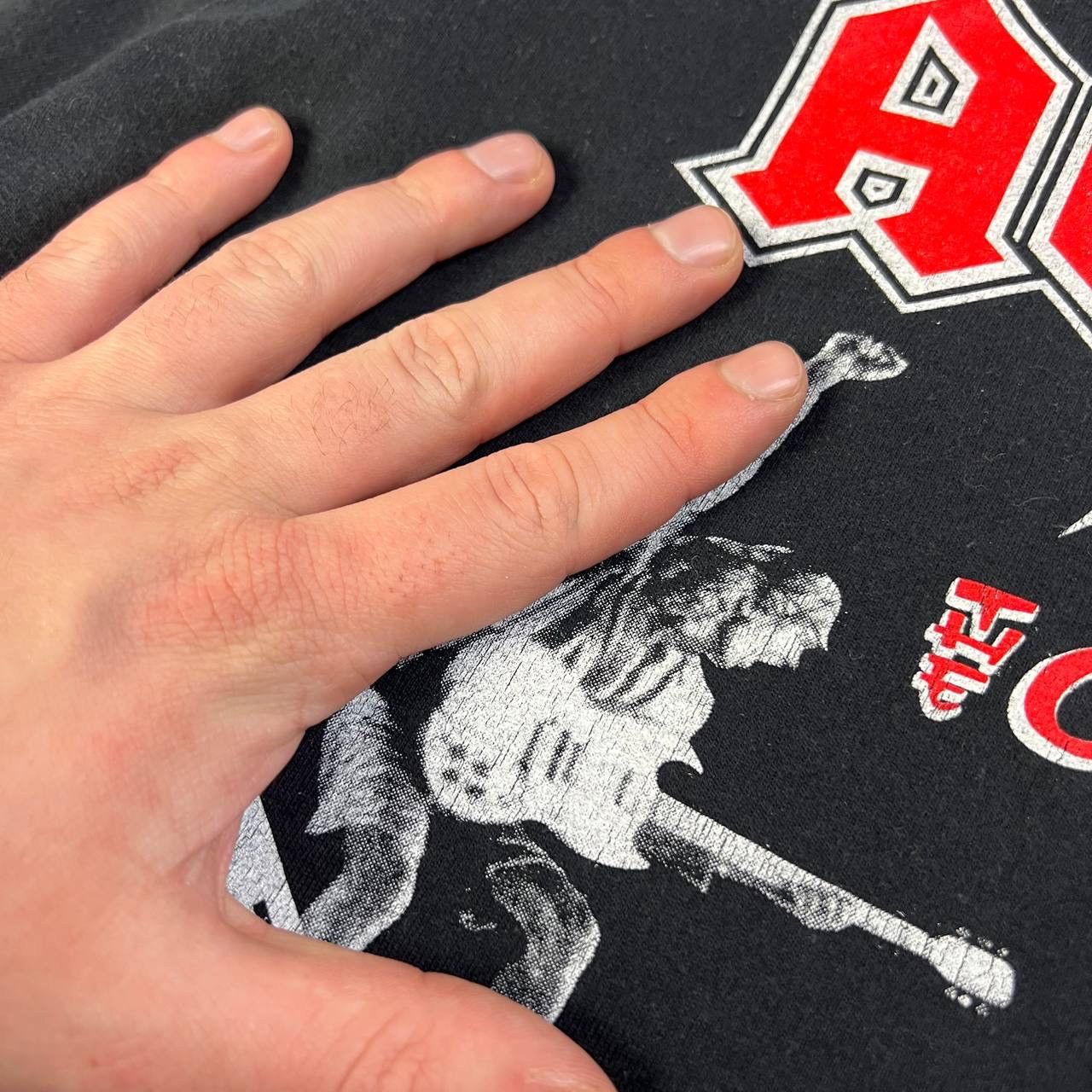 AC/DC AC/DC Vintage 90s Two-Sides Big Logo Rock Band T-Shirt 1TS35 Size US XL / EU 56 / 4 - 5 Thumbnail