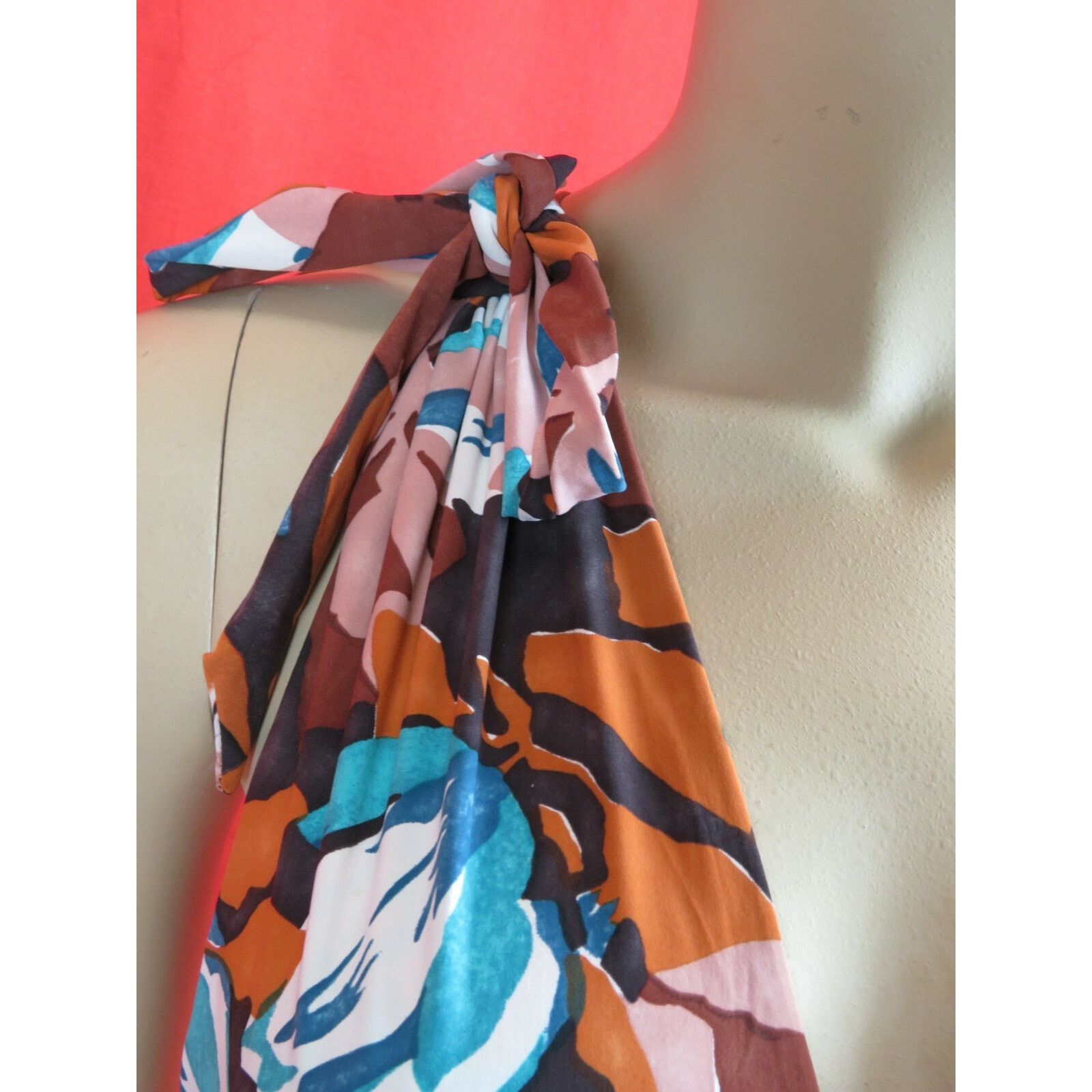 Balenciaga BALENCIAGA MULTI COLOR FLORAL NYLON BOW SWIMSUIT 40 ITALY Size ONE SIZE - 4 Thumbnail