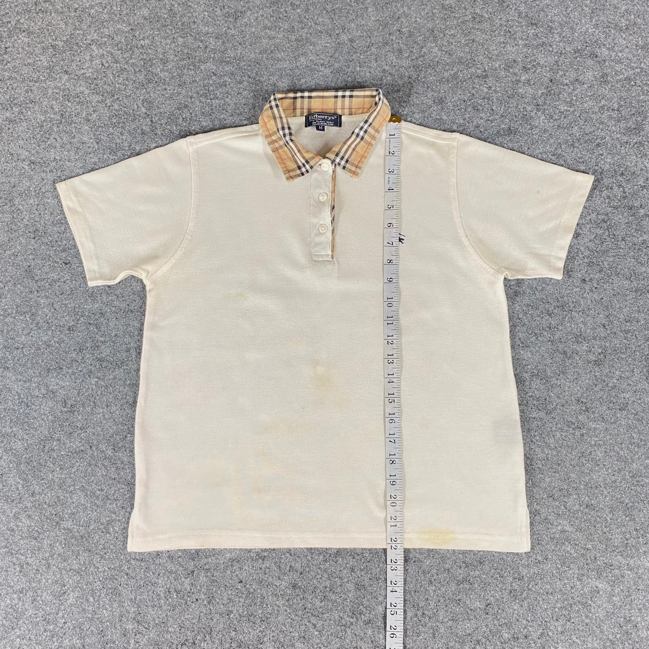 Burberry Vintage Burberry Monogram Polo Shirt Size US M / EU 48-50 / 2 - 3 Thumbnail