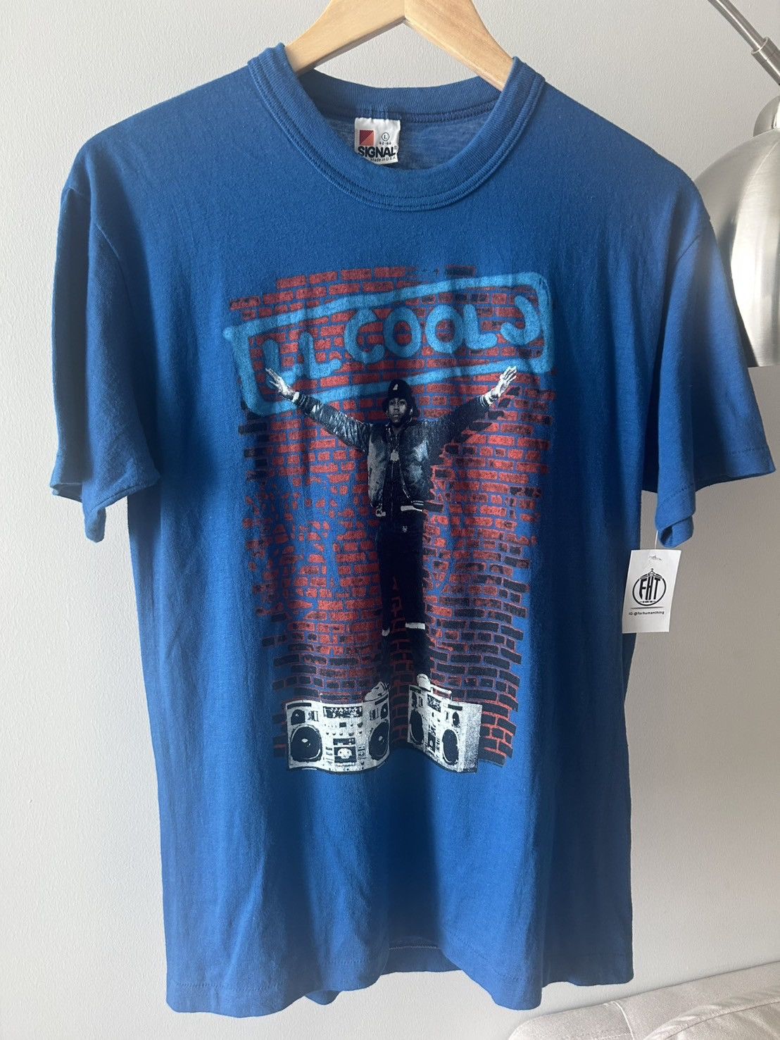 Vintage LL Cool J Vintage T Shirt 80s Size US L / EU 52-54 / 3 - 2 Thumbnail