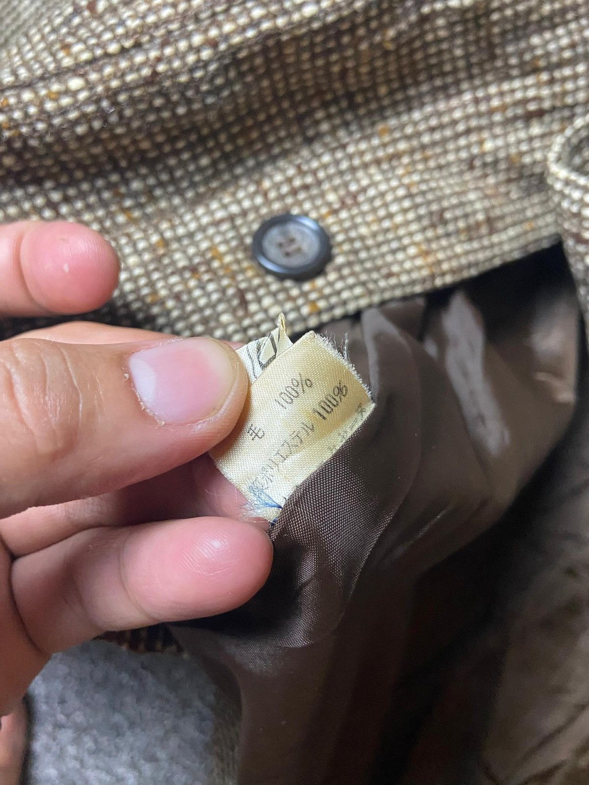 Japanese Brand × RENOWN × Vintage Renown x SimpleLife Tweed Wool Jacket (127) Size US M / EU 48-50 / 2 - 8 Thumbnail