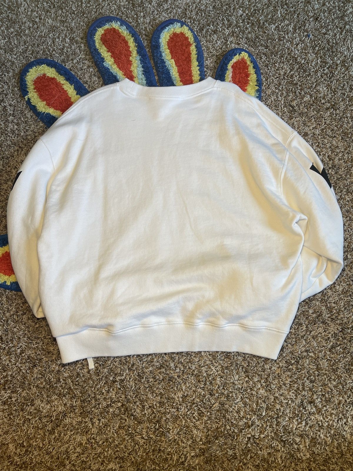 Off-White Off White Diag Helvetica Skate Long-Sleeve Tee Size US M / EU 48-50 / 2 - 2 Thumbnail