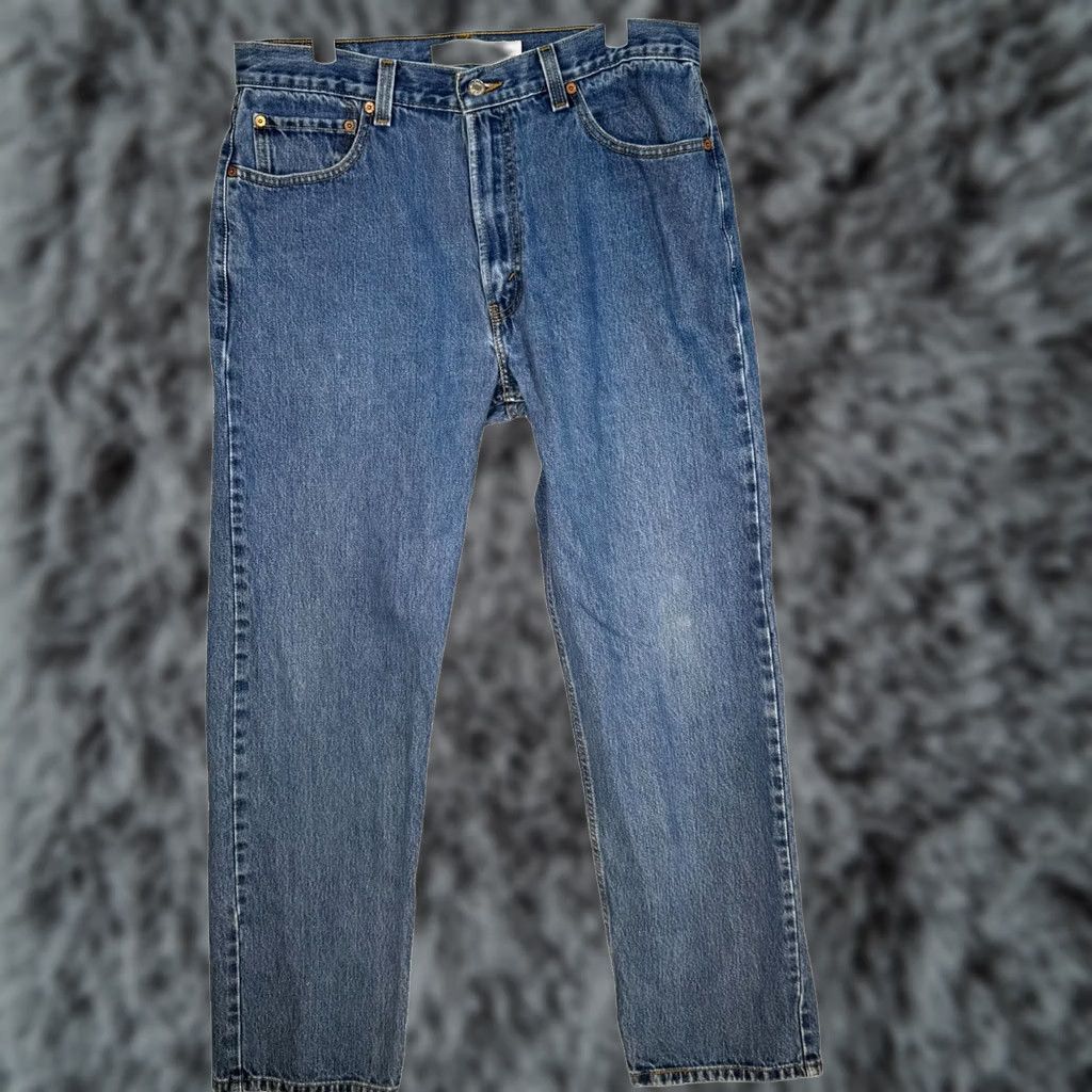 Levi's VINTAGE Levi's 505 Jeans Mens 36x32 Blue Denim Regular Fit Straight Leg Zip Fly Jeans Size US 36 / EU 52 - 1 Thumbnail
