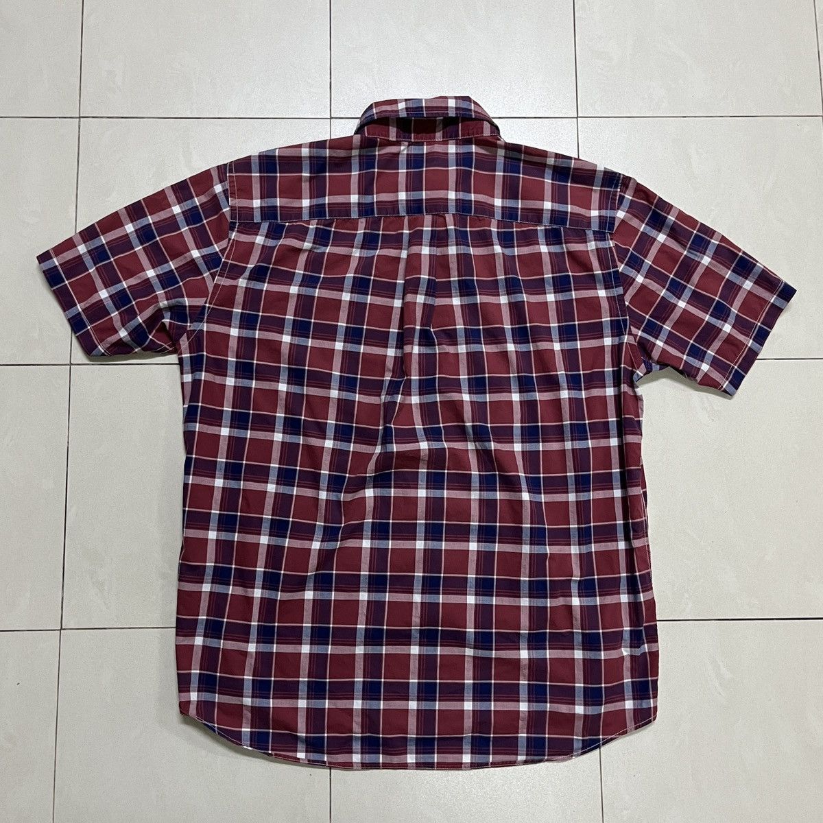 Japanese Brand × Uniqlo × Vintage Uniqlo Checkered Button Up Shirt Size US M / EU 48-50 / 2 - 7 Thumbnail