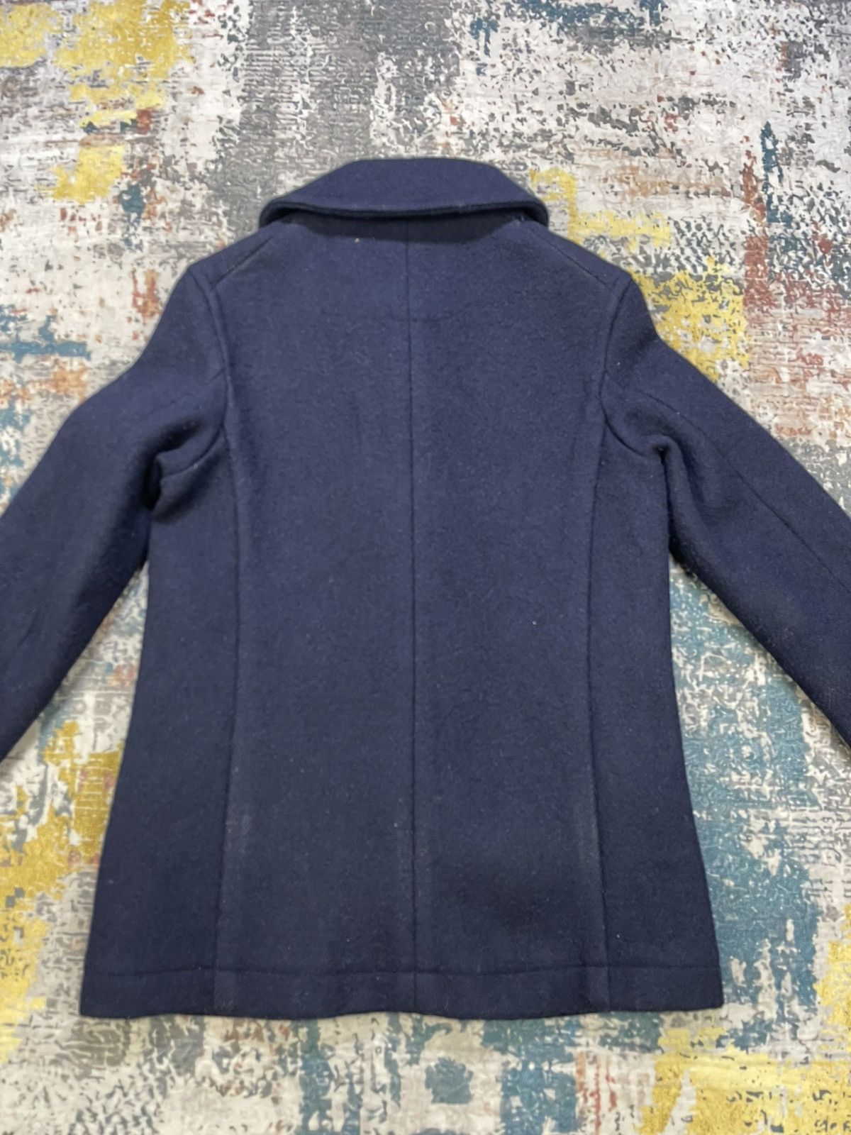 Danton Danton Shawl Collar Navy Wool Jacket Size US XS / EU 42 / 0 - 2 Thumbnail