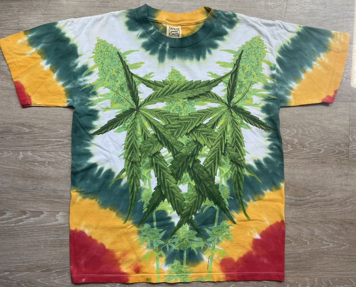 Other Vintage 90s Weed AOP Tee Size US M / EU 48-50 / 2 - 1 Thumbnail