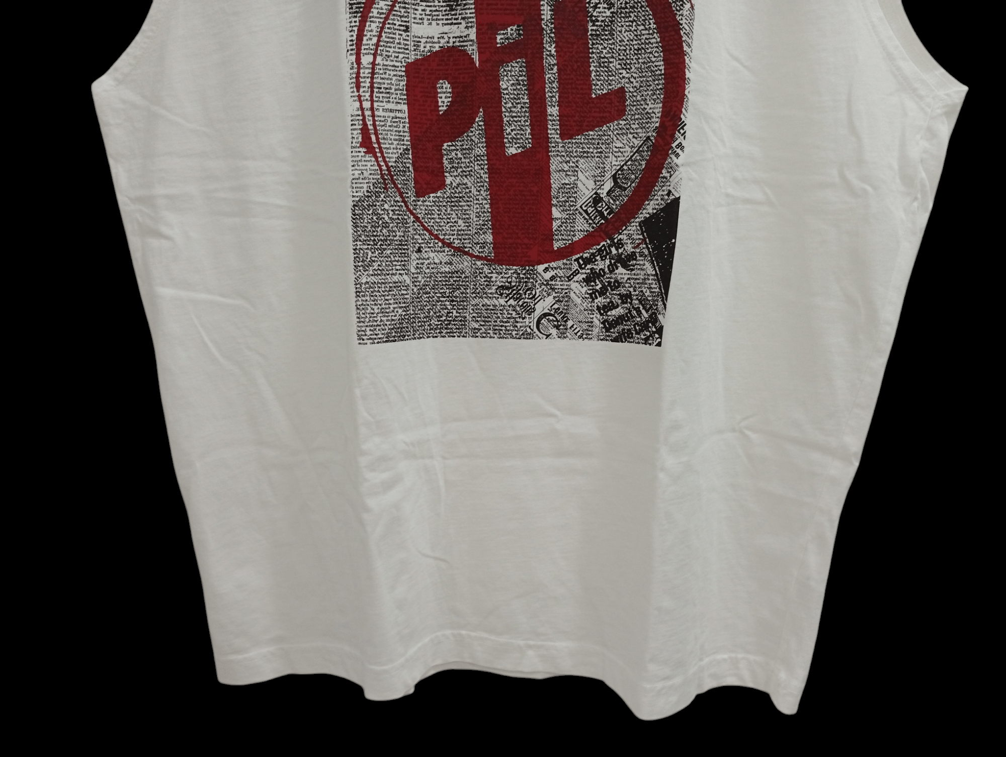Band Tees × GU × Vintage 🔥🔥GU x PiL Public Image Limited Sleeveless T-Shirt Size US XL / EU 56 / 4 - 13 Thumbnail