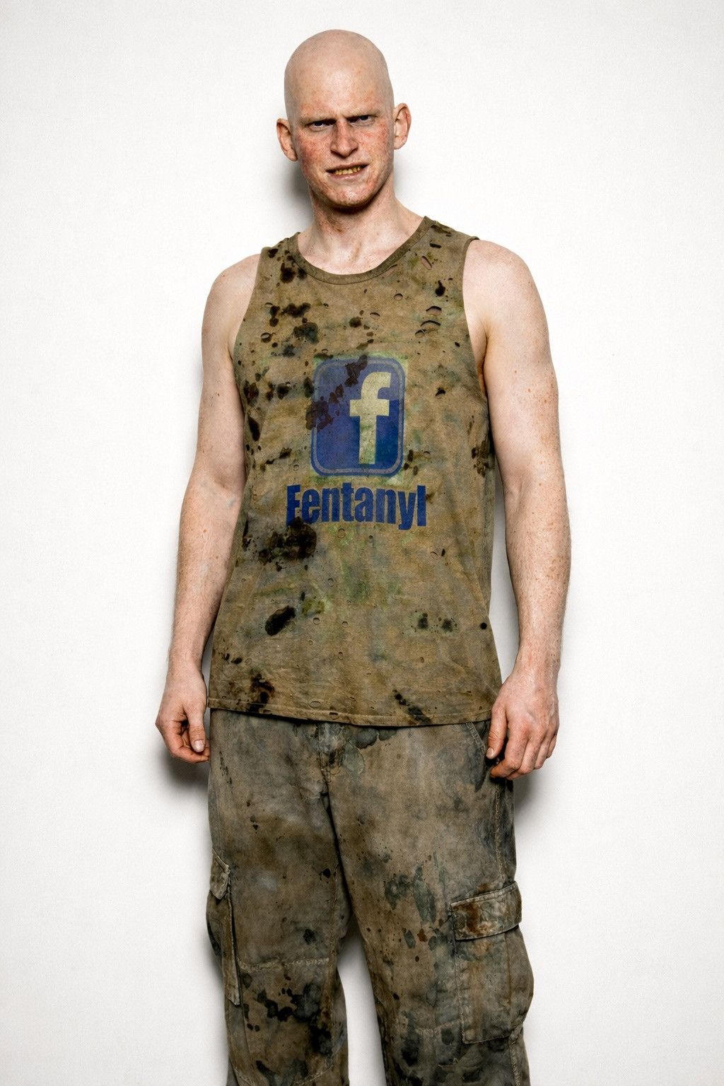 Seditionaries fentanyl thrashed sleeveless t shirt Size US M / EU 48-50 / 2 - 9 Thumbnail