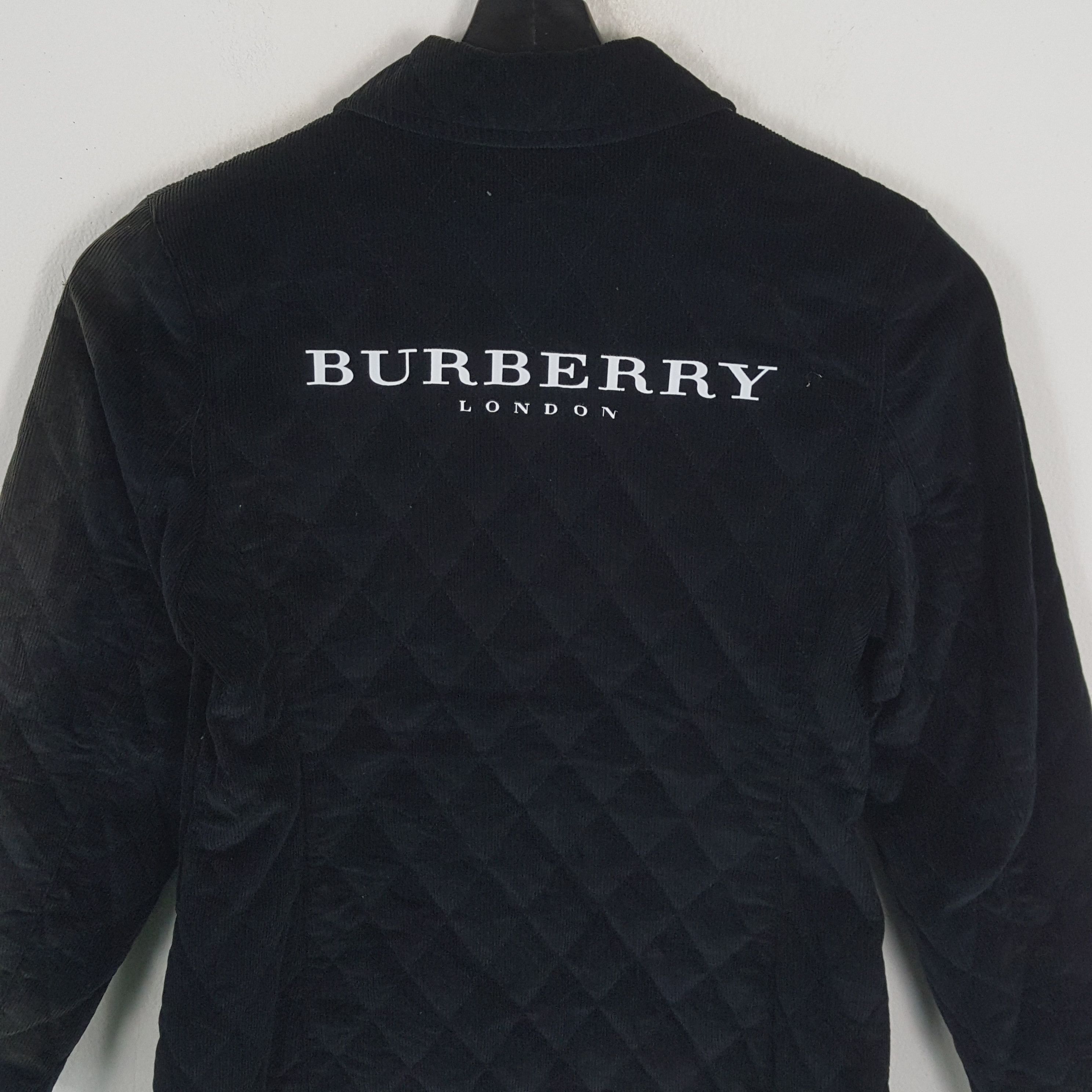 Burberry BURBERRY LONDON Fashion Style Custom Art Velvet Jacket Size US S / EU 44-46 / 1 - 2 Thumbnail