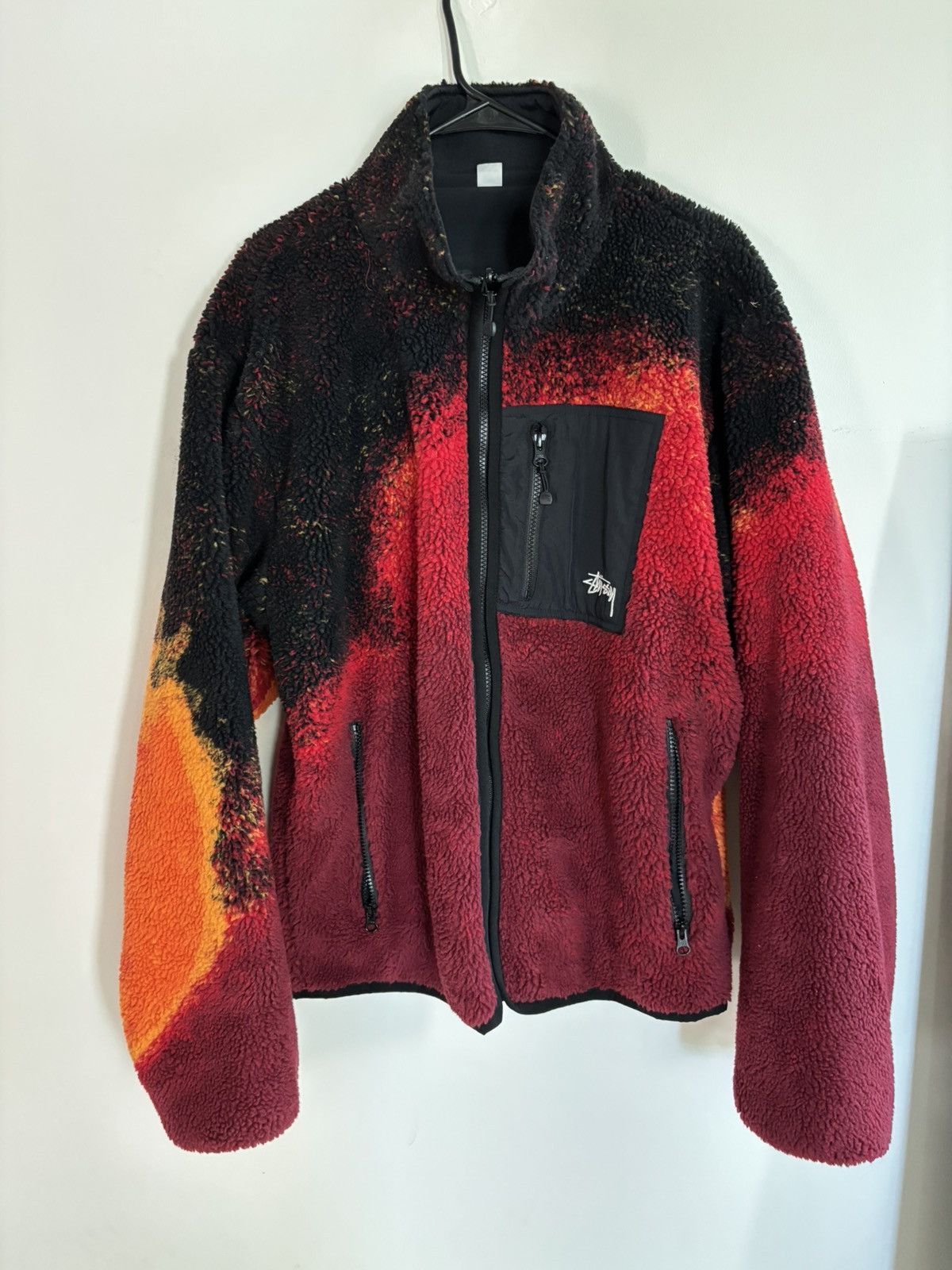 Stussy Lava sherpa size Large new with tags Size US L / EU 52-54 / 3 - 1 Thumbnail