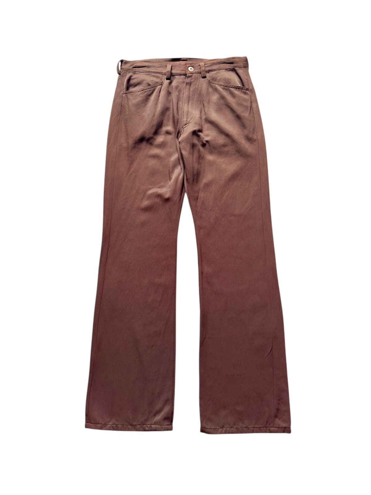 PPFM PPFM SATIN TROUSER PANTS Size US 30 / EU 46 - 1 Thumbnail