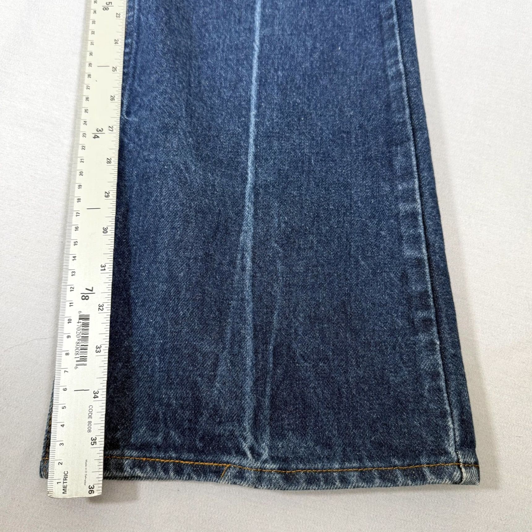 Levi's VINTAGE Levi's Jeans Mens 34x36 Blue 517 Orange Tab Bootcut Denim Pants Western 80s 90s USA Mens jeans Size US 34 / EU 50 - 4 Thumbnail