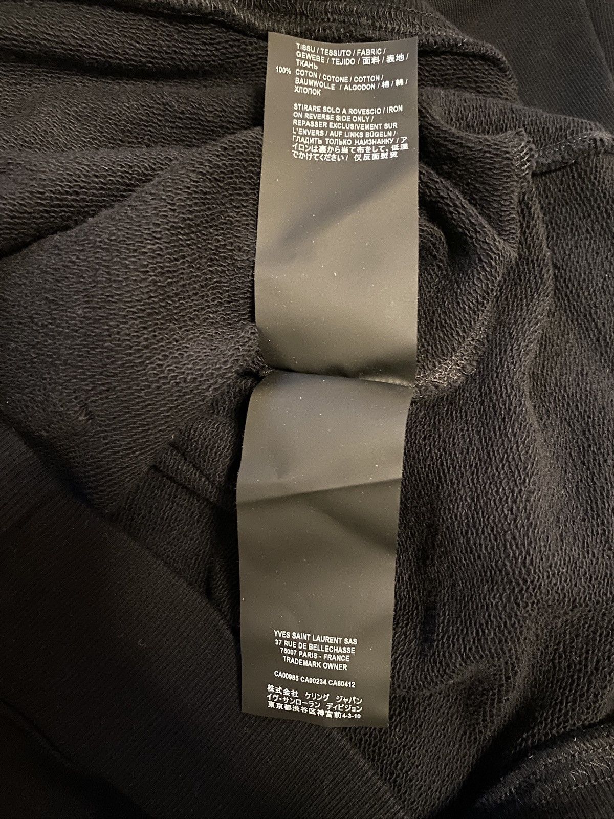Yves Saint Laurent YSL RIVE GAUCHE HOODIE Size US S / EU 44-46 / 1 - 7 Thumbnail