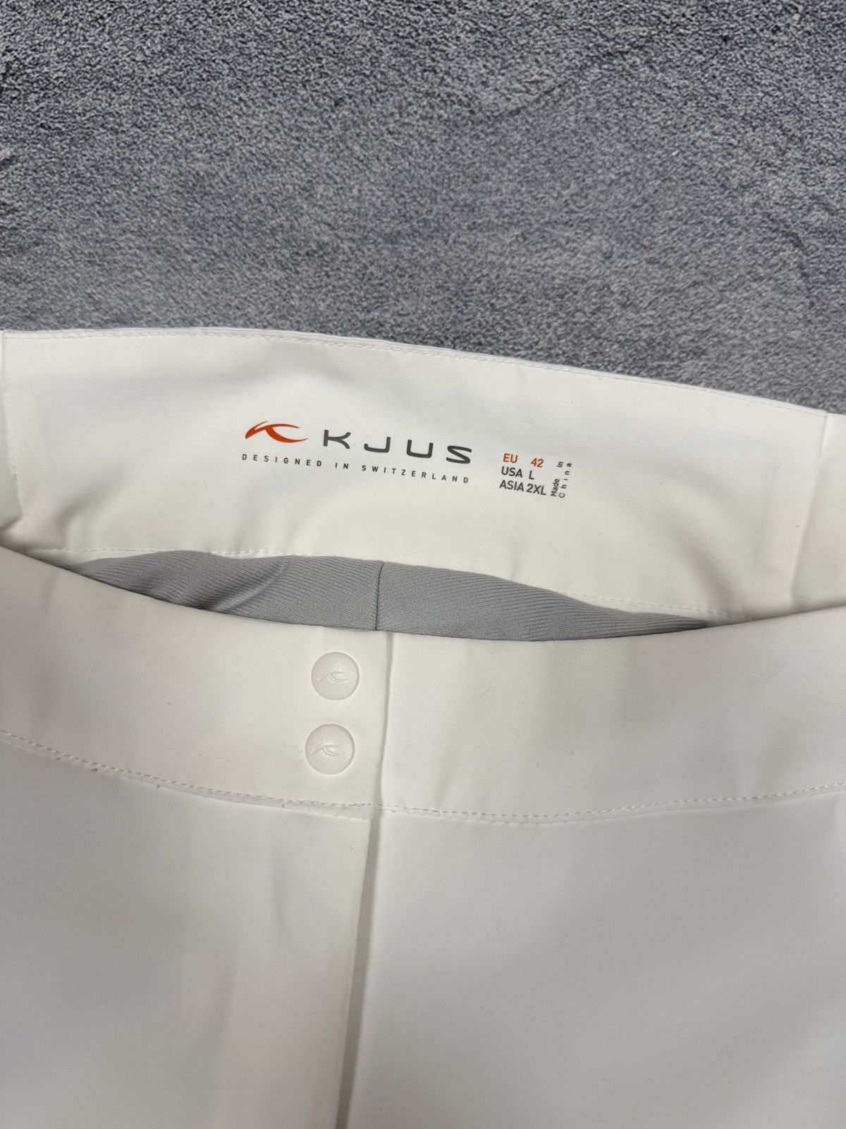 KJUS Kjus Formula Ski White Pants Size L(42) Women’s Size 28" / US 6 / IT 42 - 6 Thumbnail