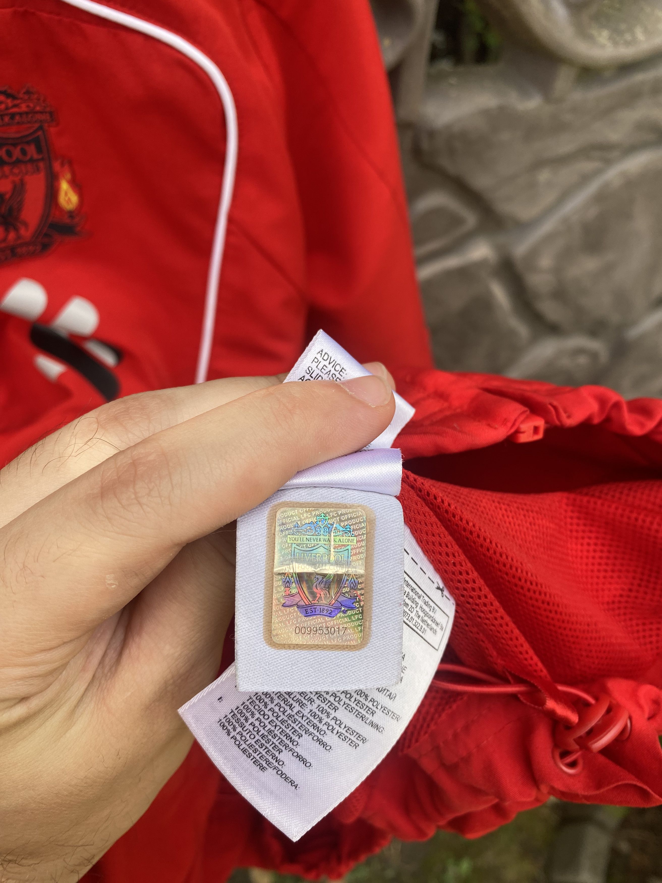 Adidas × Vintage Vintage Adidas Liverpool 2010 Football Track Jacket Size US S / EU 44-46 / 1 - 12 Thumbnail