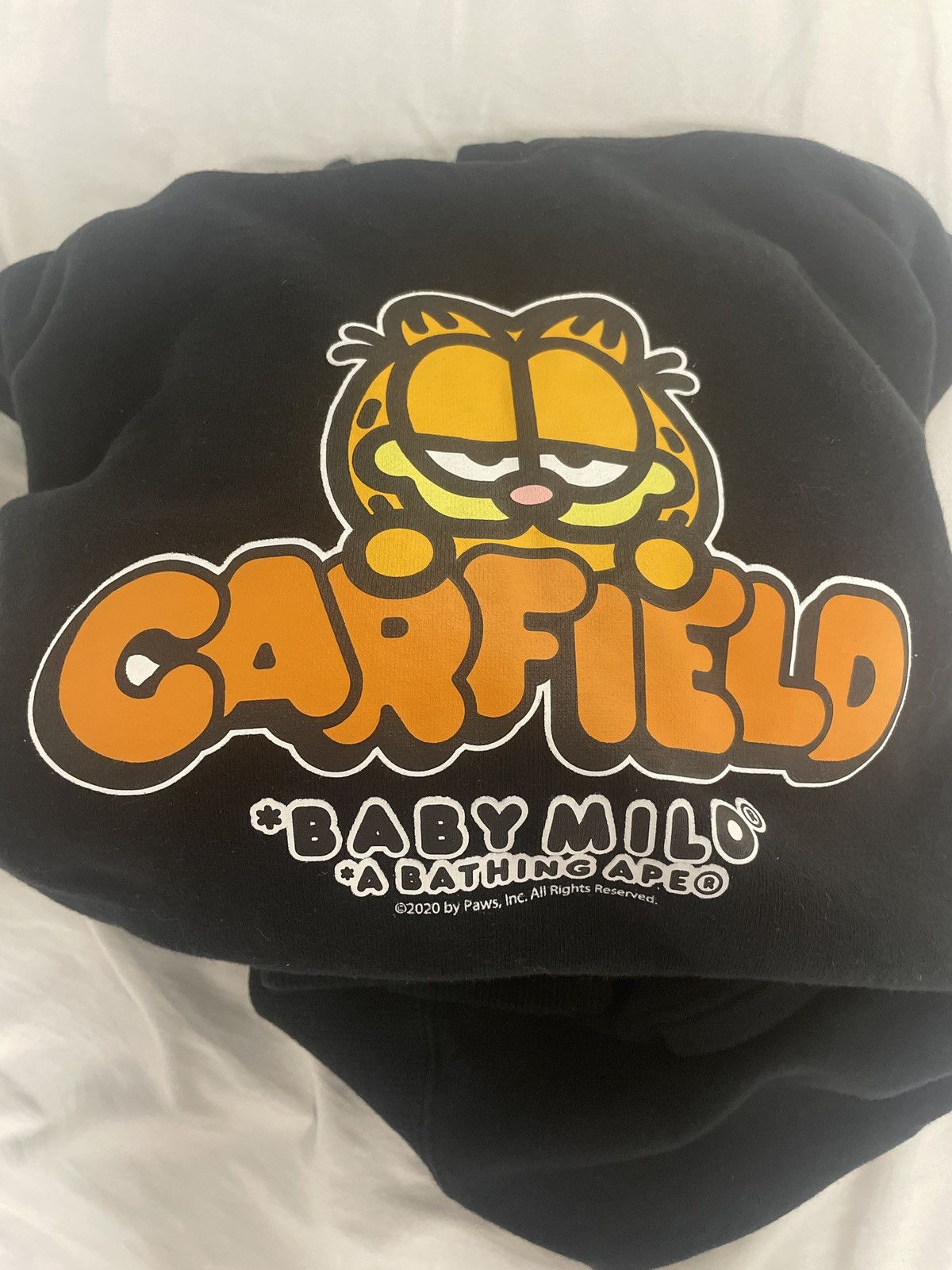 Bape Bape x Garfield Pullover Hoodie Size US L / EU 52-54 / 3 - 19 Thumbnail