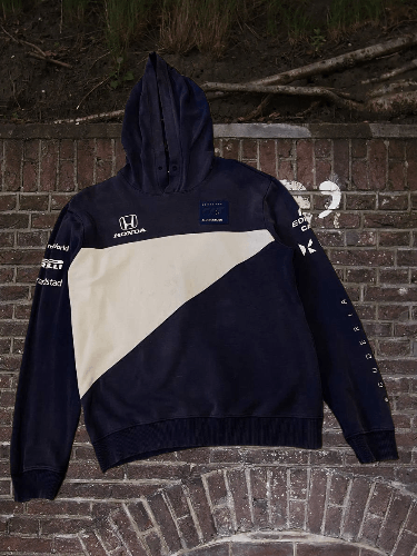 Vintage Alpha Tauri Hoodie Size US XL / EU 56 / 4 - 1 Thumbnail