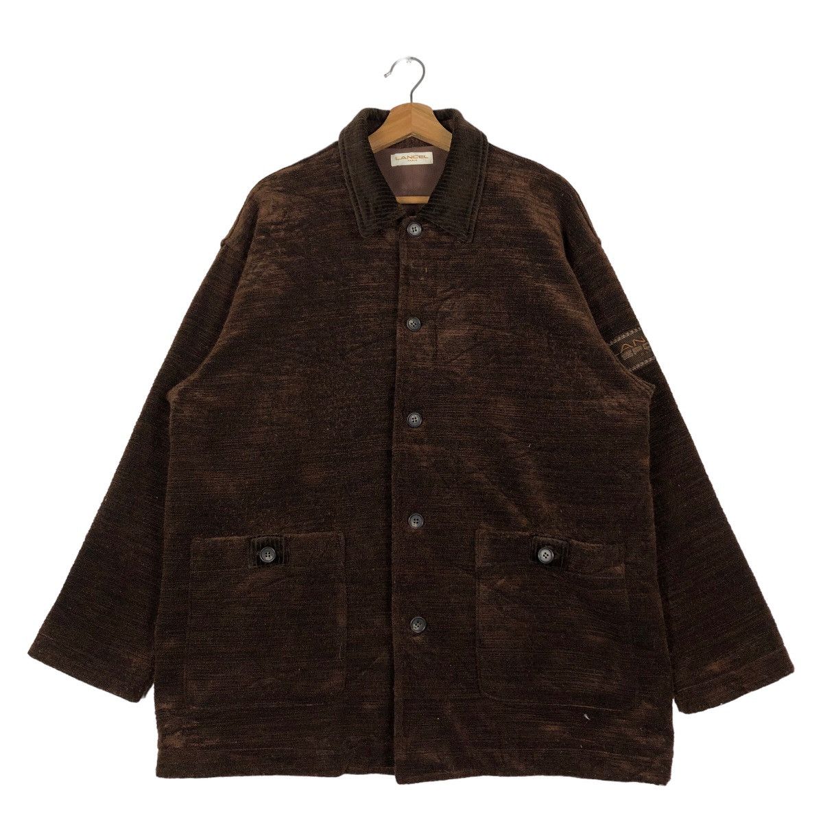 🔥Vintage Chore Jacket Lancel Paris Sports Japan