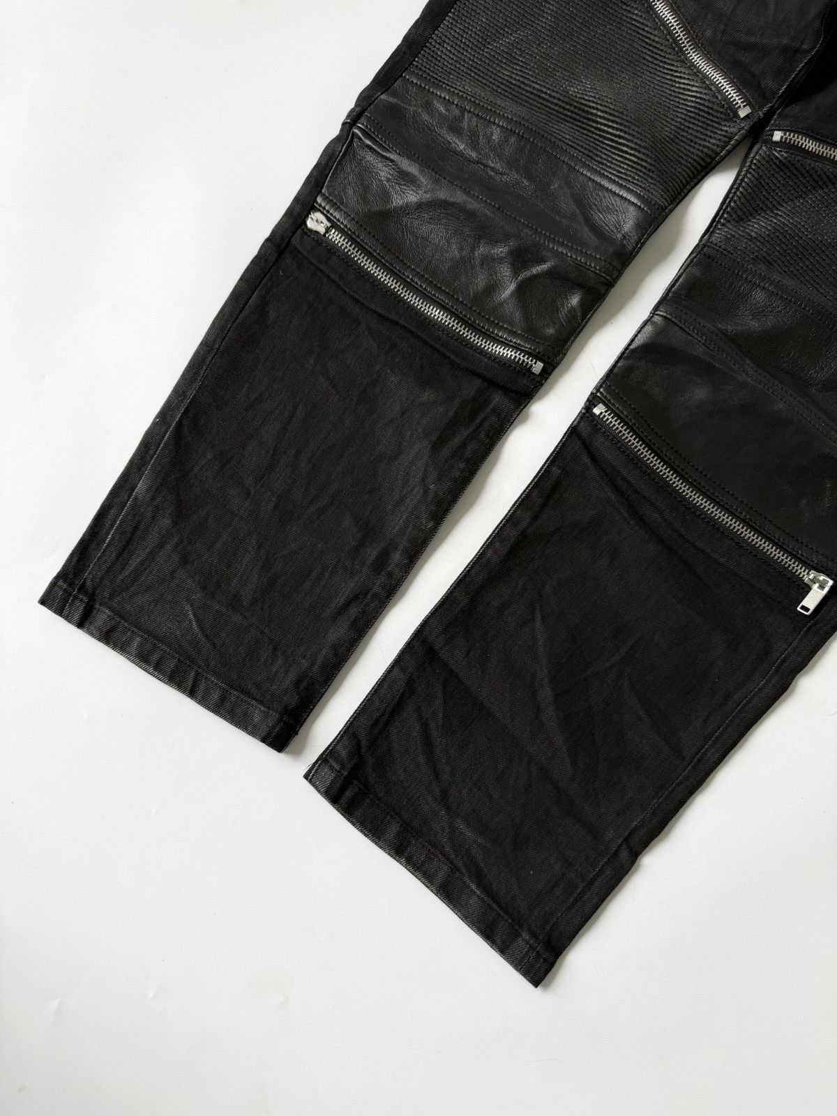 Saint Laurent Paris Saint Laurent by Hedi Slimane S/S16 Biker Denim Pants Size US 31 - 4 Thumbnail