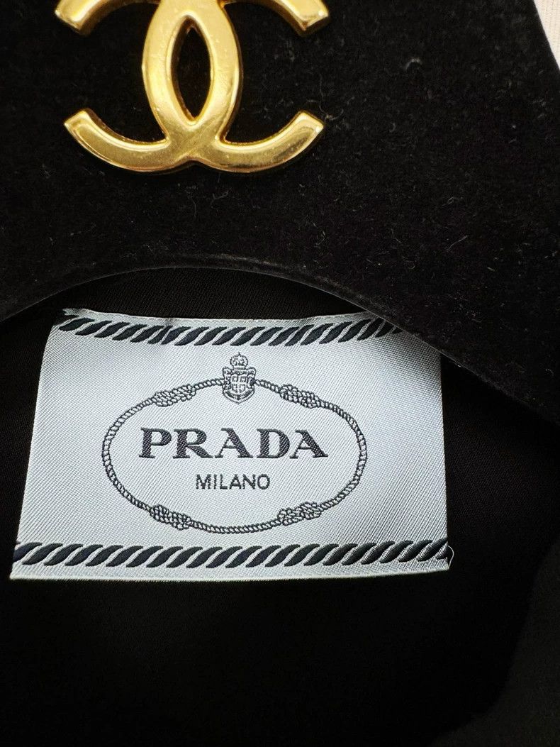 Prada Prada Black pleated dress 2502-Nextarrow Size XS / US 0-2 / IT 36-38 - 2 Thumbnail