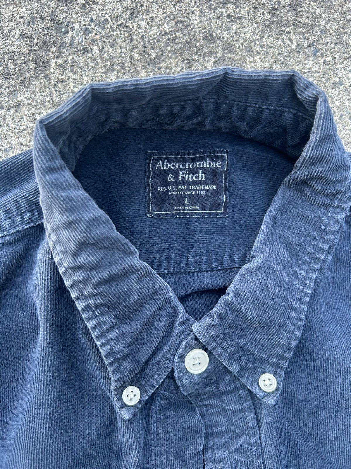 Abercrombie & Fitch Abercrombie & Fitch L/S button up shirt Size US L / EU 52-54 / 3 - 2 Thumbnail
