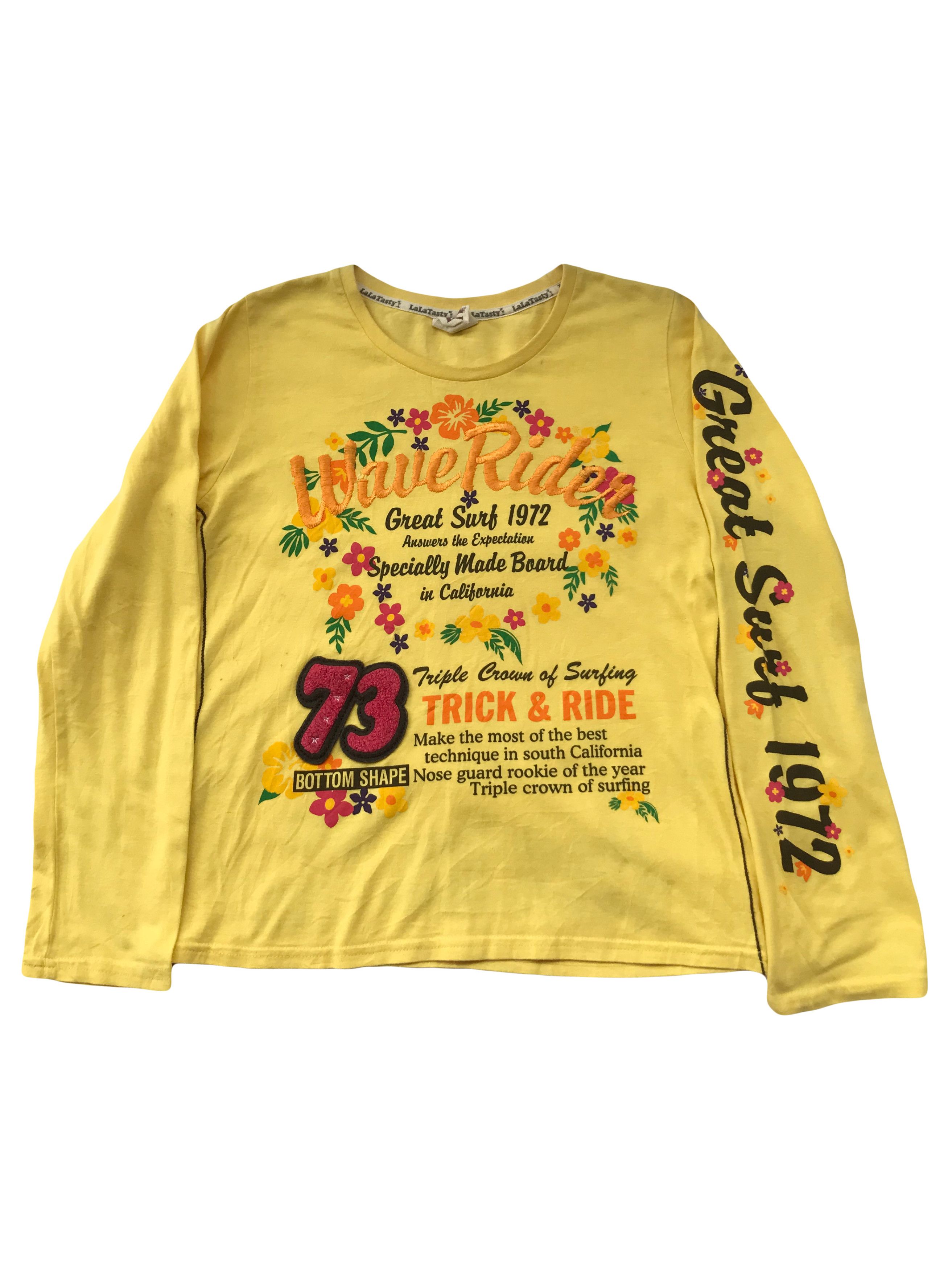Beauty Beast Lala Tasty Japanese Brand Poem Y2K Super Cute Long Sleeve Size S / US 4 / IT 40 - 1 Thumbnail
