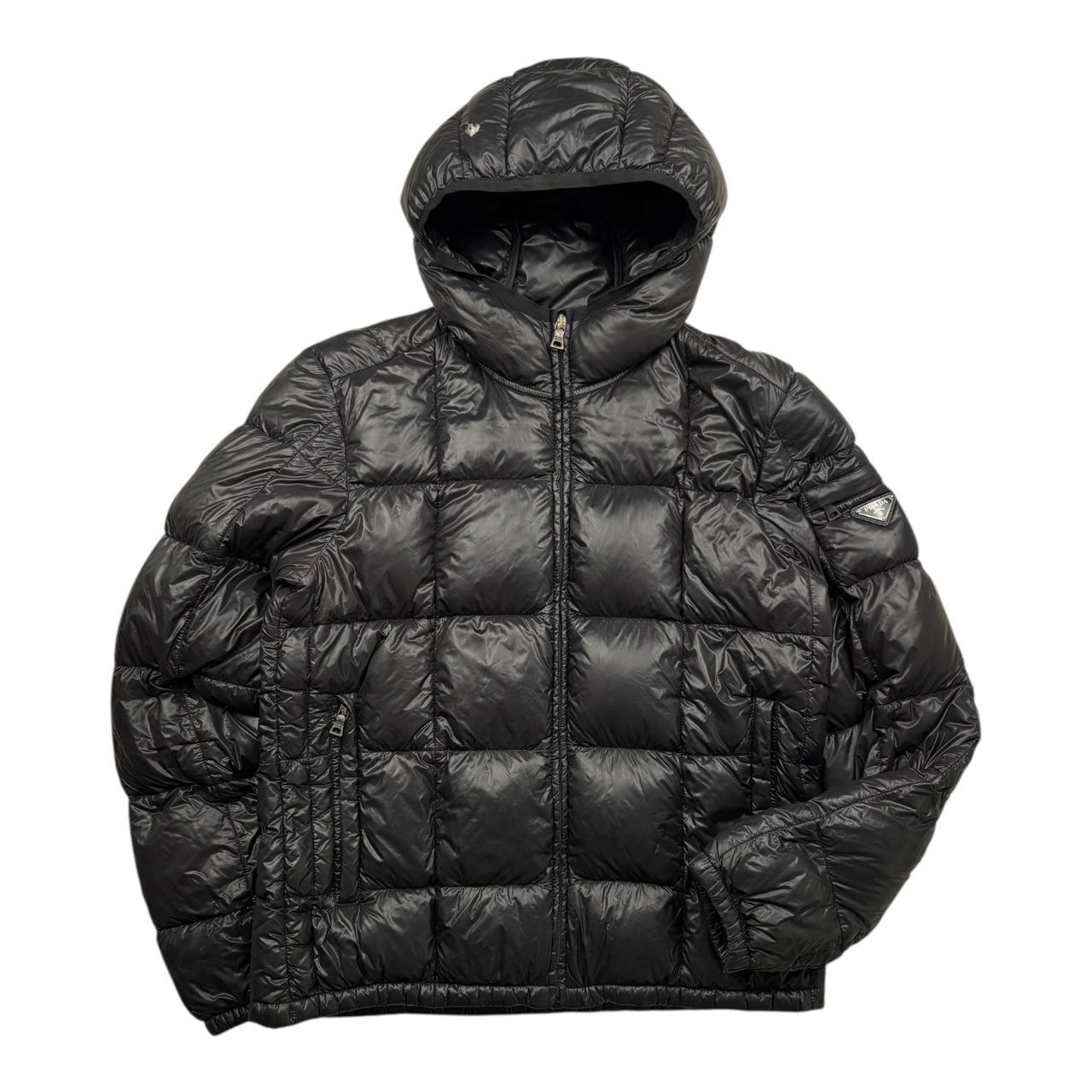 Prada Prada Square Stitch Puffer Jacket (M) Size US M / EU 48-50 / 2 - 1 Thumbnail